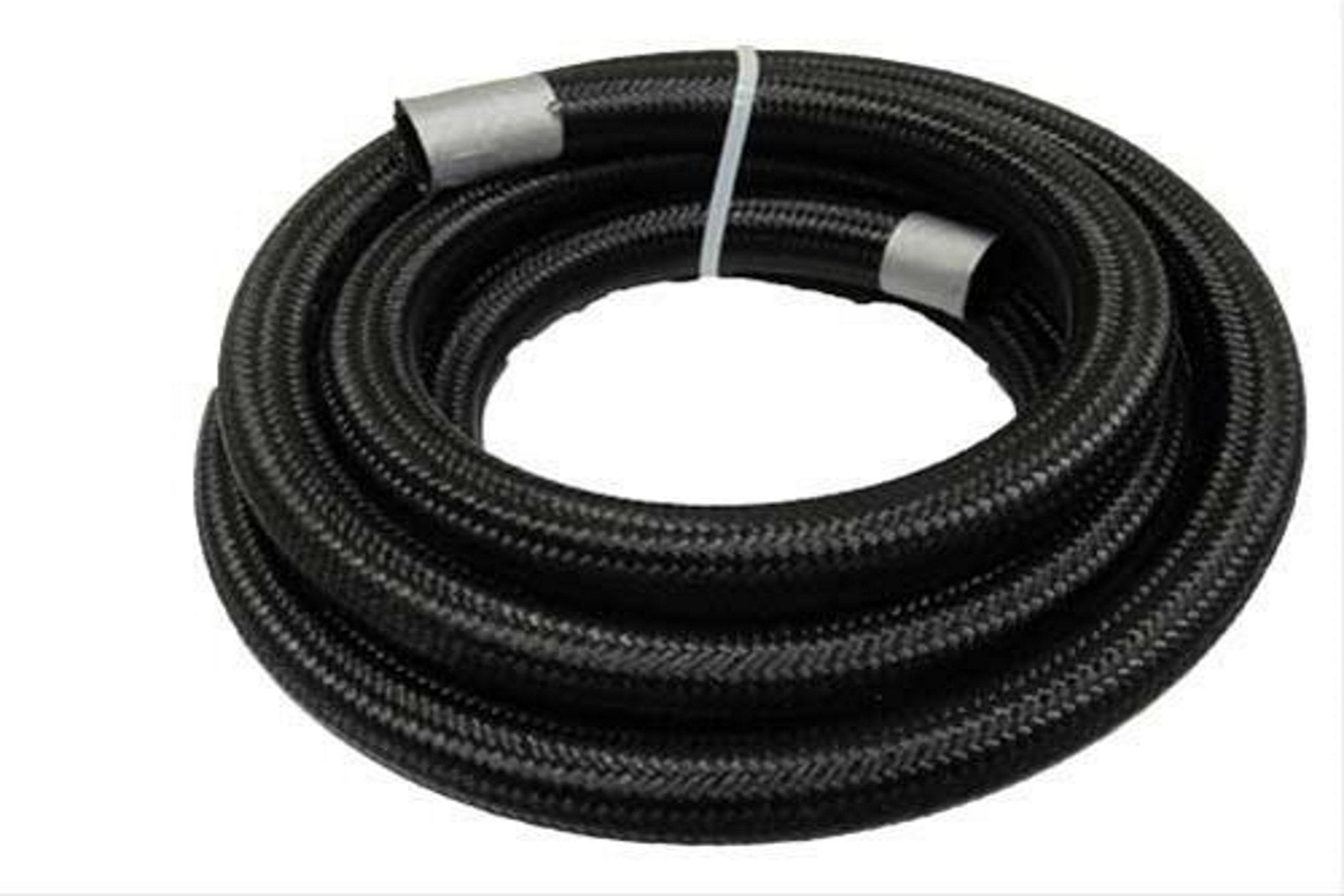 1 Foot Length - Fragola - 10AN, Black Nylon Braided Hose - ICT Billet FRA - 840010 - BL