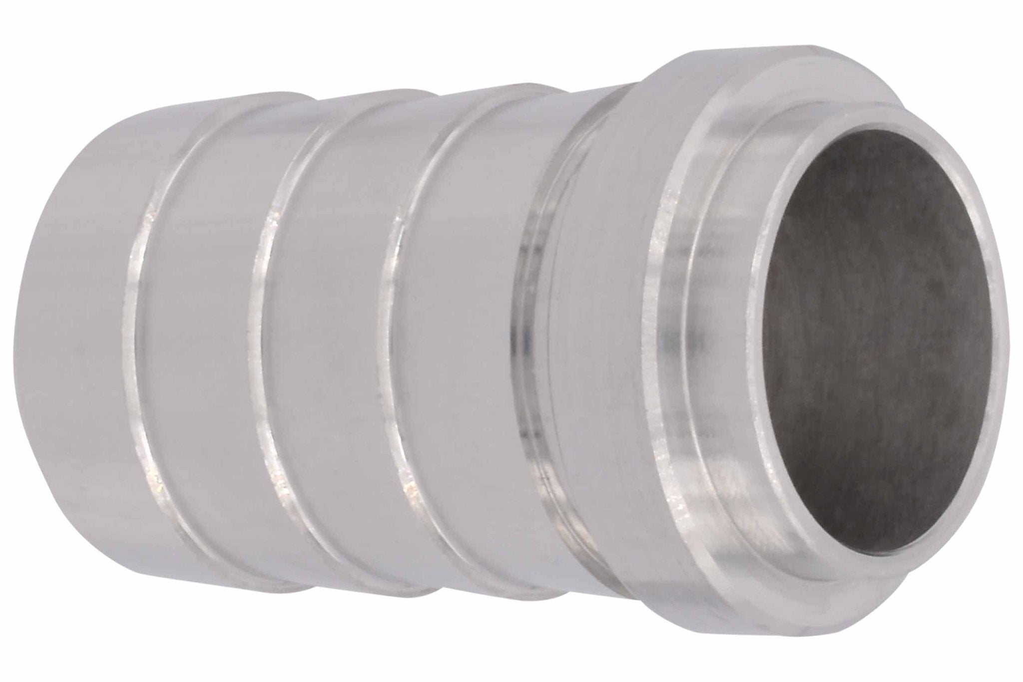 1.0" Aluminum Weld Barb - Weldable Fitting Nipple 1" Hose - ICT Billet AN617 - 16