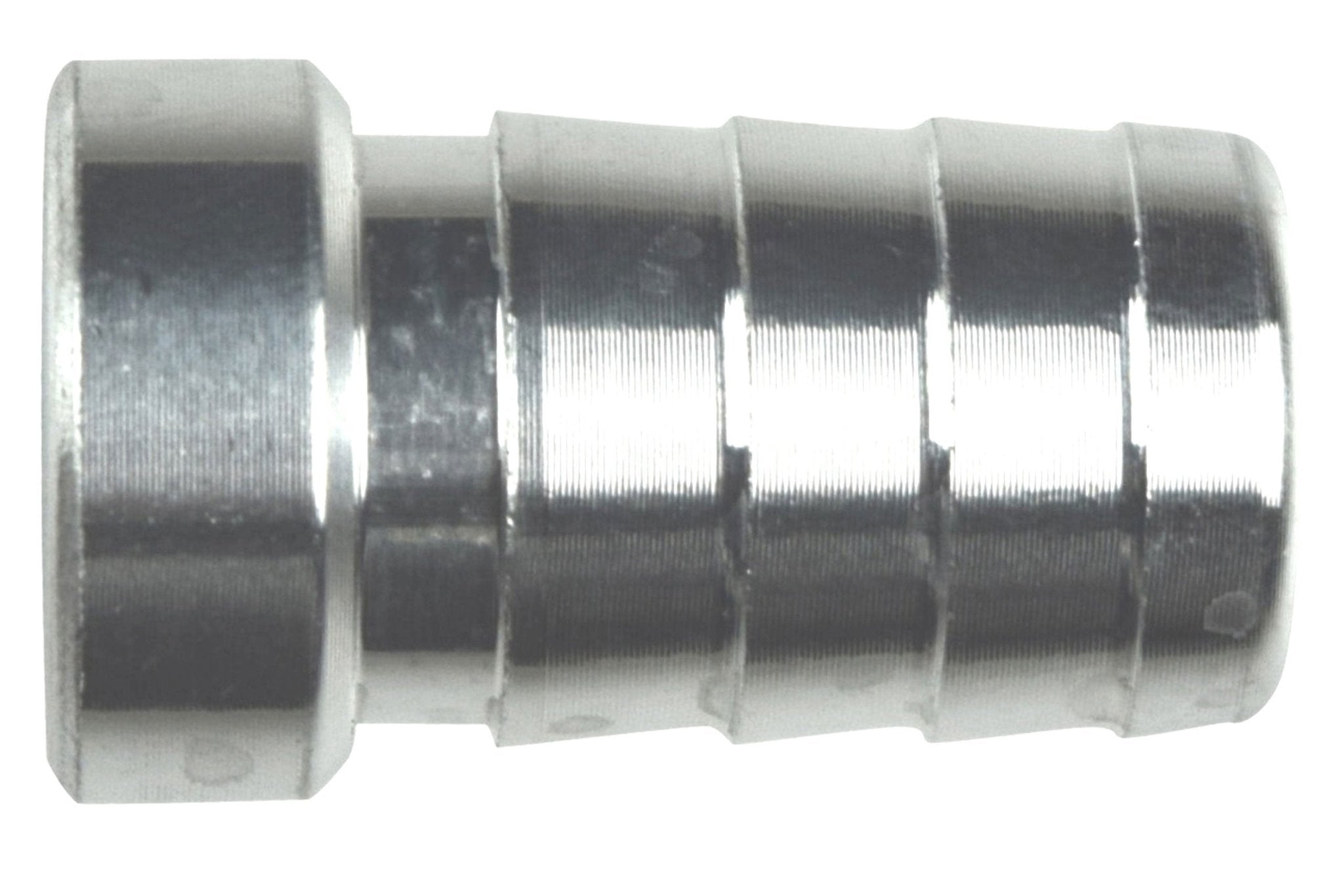 1/2" Aluminum Weld Barb - Weldable Fitting Nipple .5" Hose - ICT Billet AN617 - 08