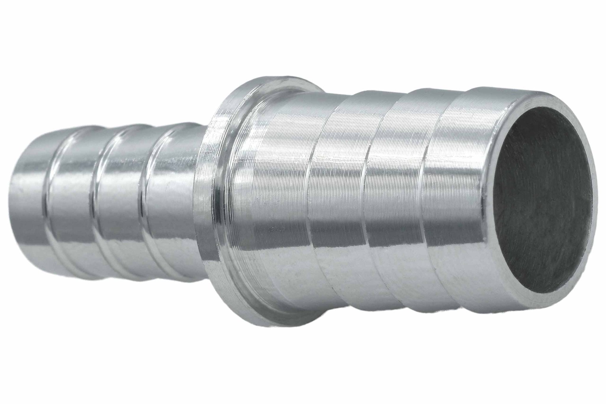 1/2" to 3/8" Inch Hose Barb Splice Coupler Repair Connector Fitting Adapter - ICT Billet AN627 - 08 - 06A