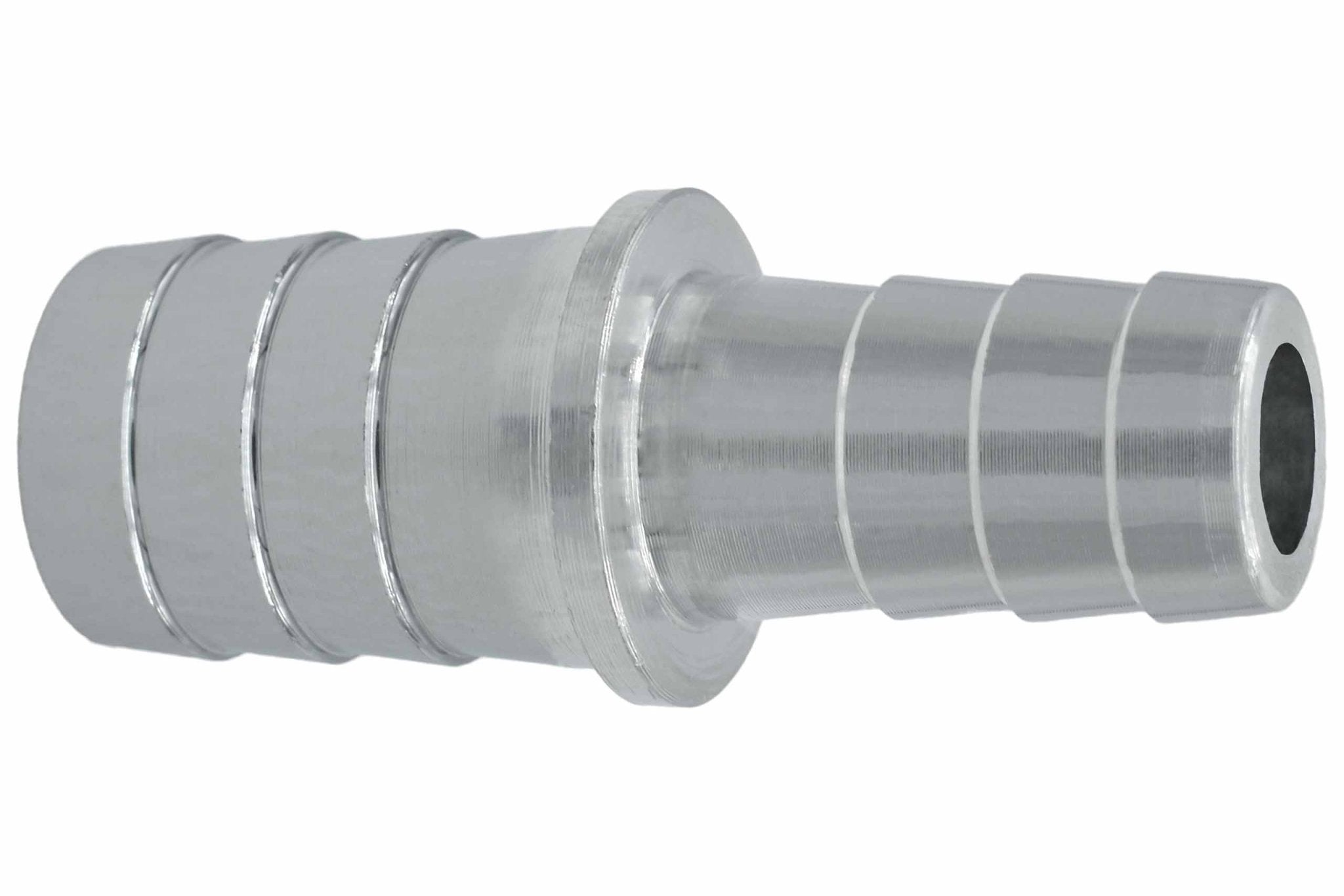 1/2" to 3/8" Inch Hose Barb Splice Coupler Repair Connector Fitting Adapter - ICT Billet AN627 - 08 - 06A