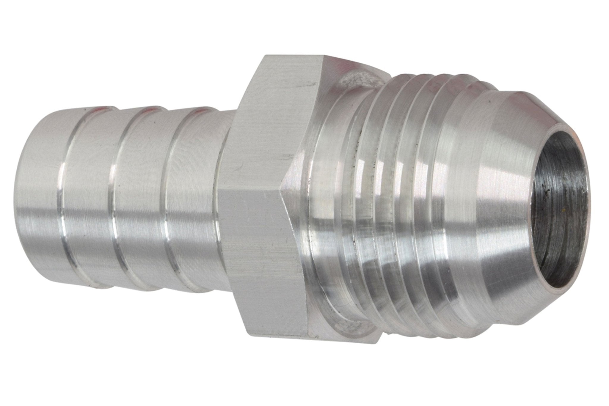  - 12AN Flare to 3/4" (.75) Hose Barb Adapter Fitting Aluminum Flare - ICT Billet F12AN750BA - A