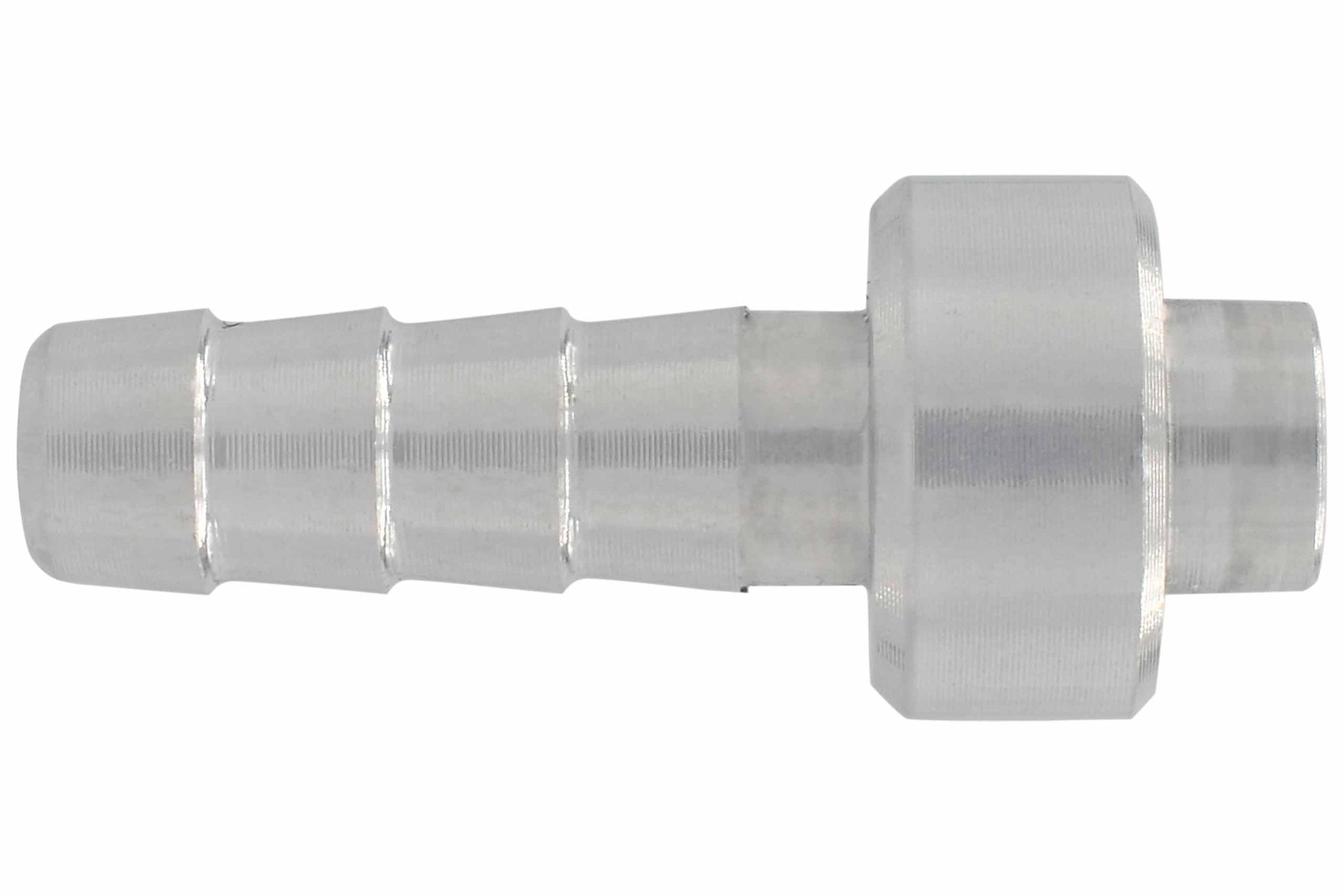 1/4" Aluminum Weld Barb - Weldable Fitting Nipple .250" Hose - ICT Billet AN617 - 04