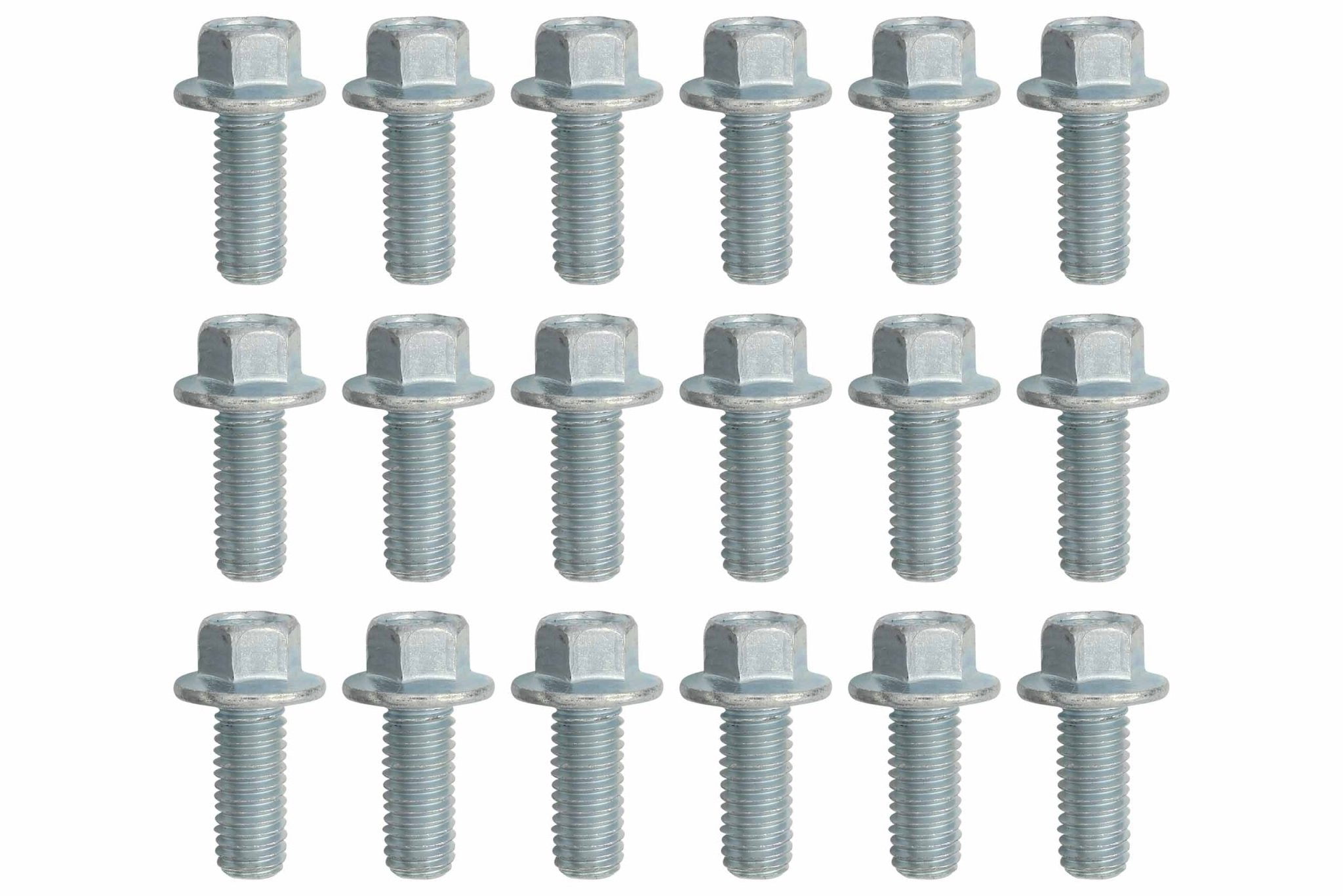 18pc 4L80E 4L85E Transmission Pan Bolt Set - ICT Billet 551683 - 18M8