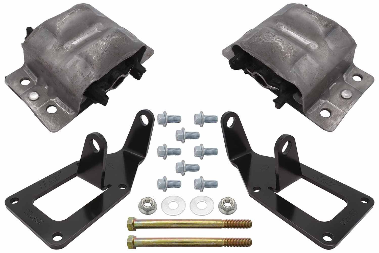 1977 - 1996 6th Gen B - Body LS Engine Mount Kit - ICT Billet EM - LS - 6BBDY