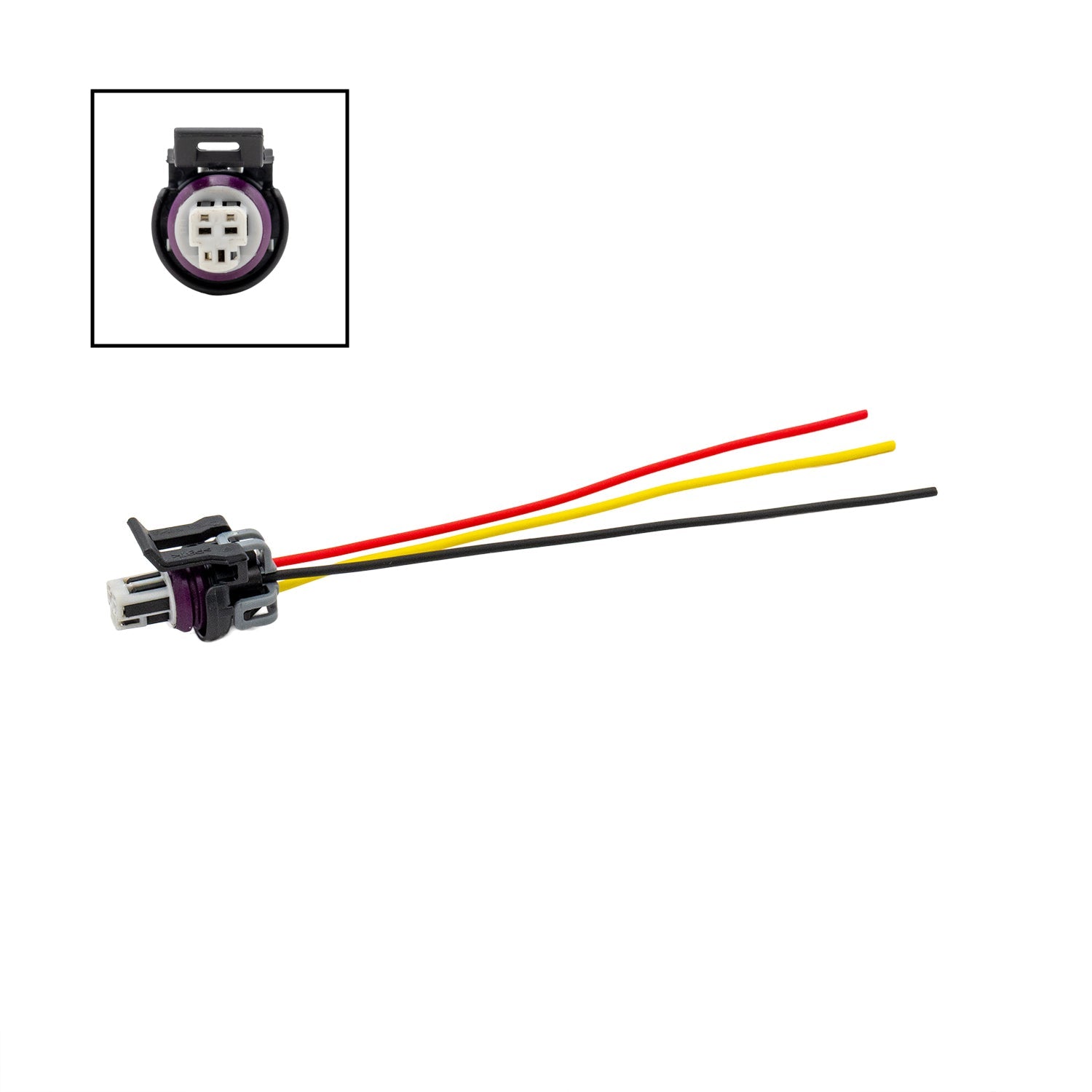 3 - Wire Pigtail for Pressure Transducer Sensor - ICT Billet WPPTD30