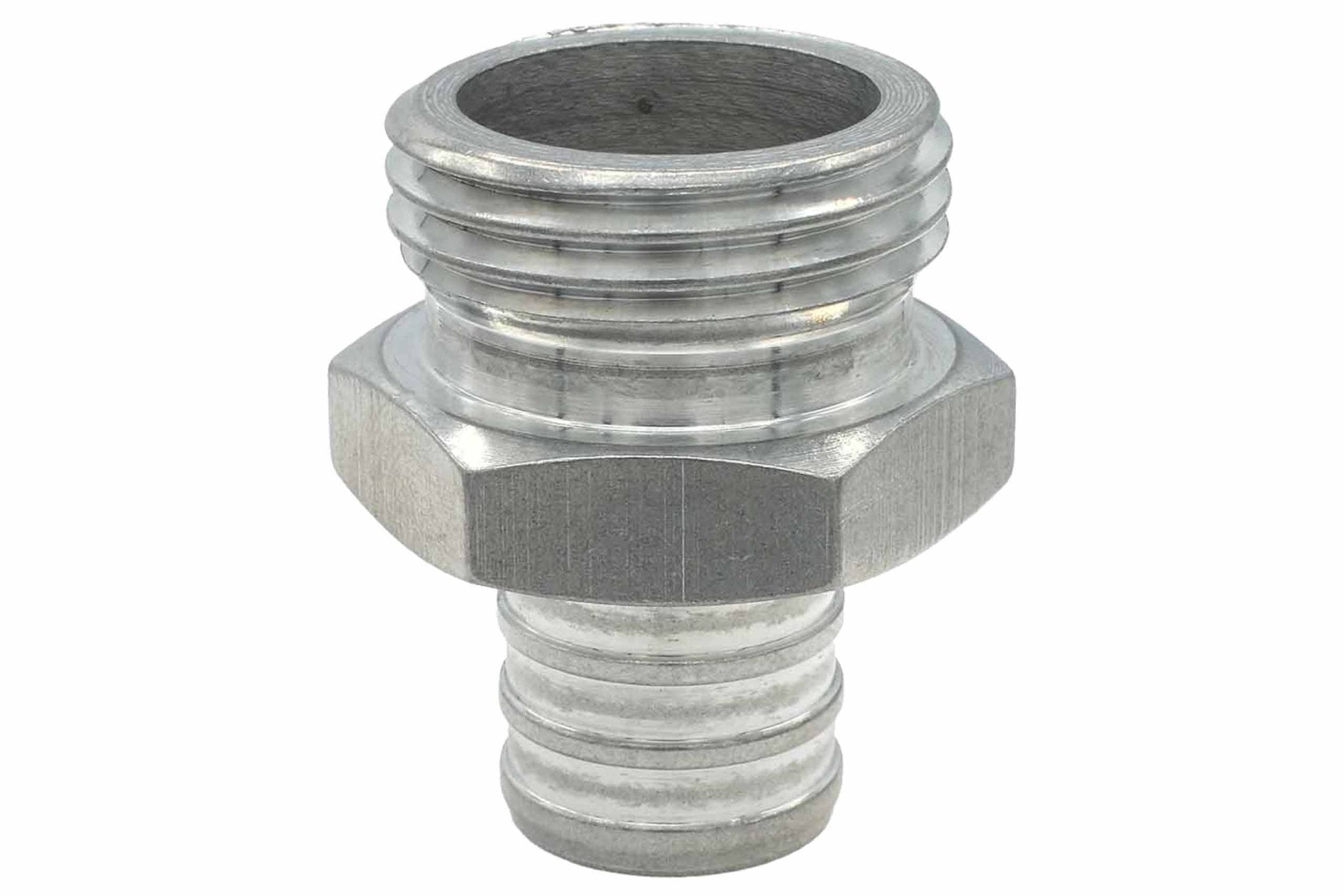 3/4" Pex to 3/4" Male Garden Hose Aluminum Adapter (for non potable water) - ICT Billet F750PEX750GH