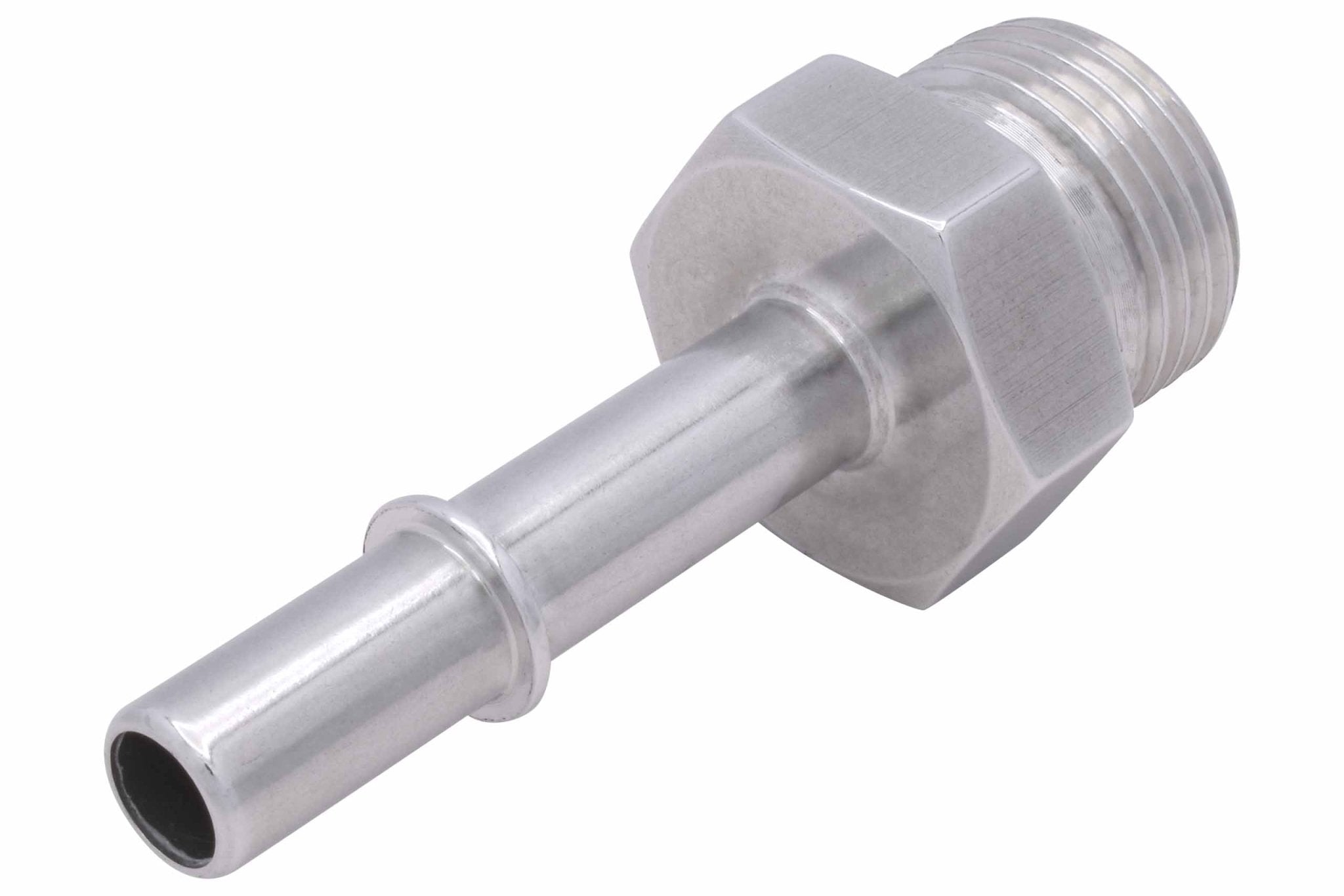 3/8" Male Fuel Line Quick Connect Fitting to 10AN ORB Adapter LS LS1 LS3 GM - ICT Billet AN817 - 02 - 100R