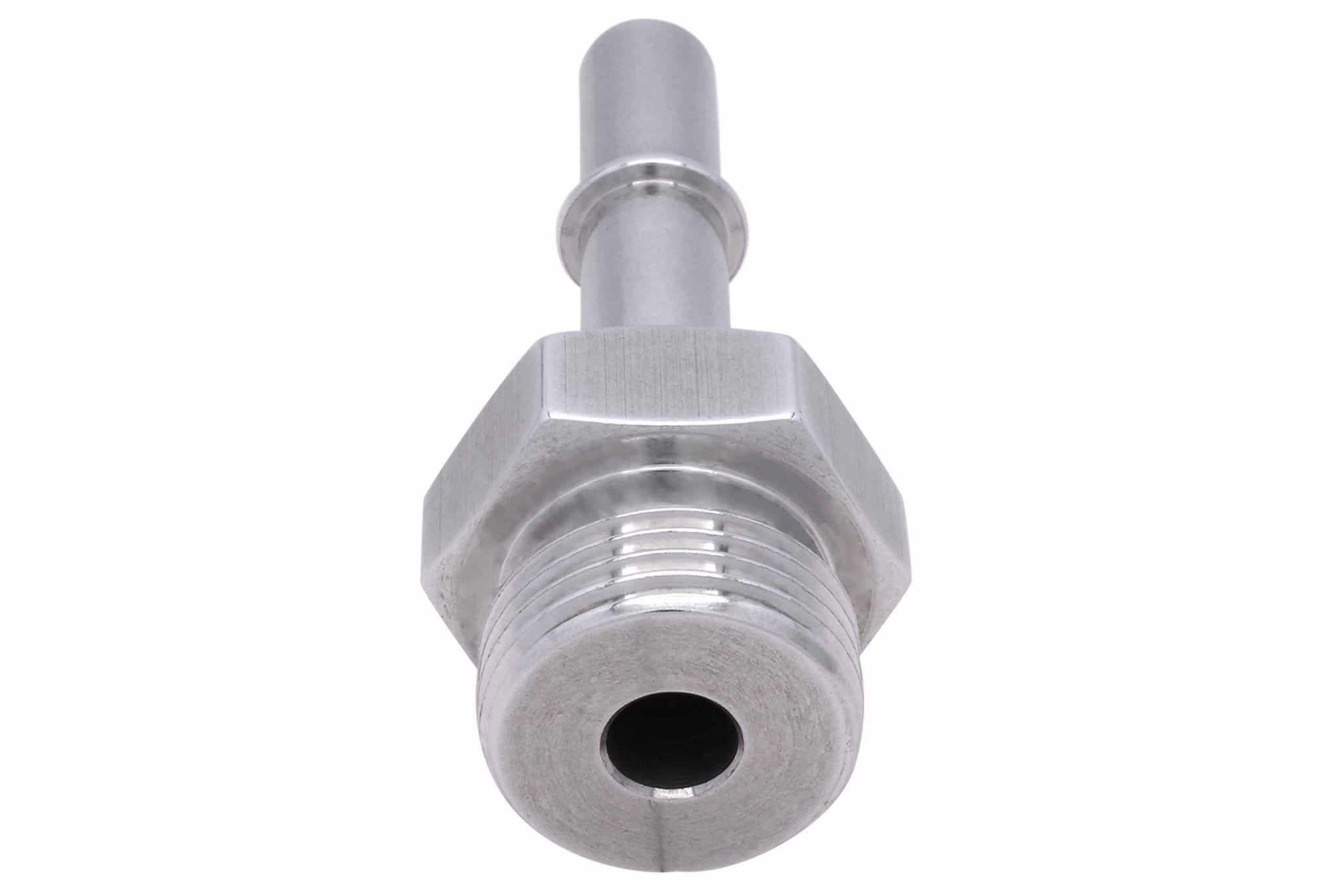 3/8" Male Fuel Line Quick Connect Fitting to 10AN ORB Adapter LS LS1 LS3 GM - ICT Billet AN817 - 02 - 100R