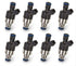 42lb Holley Terminator X Fuel Injectors - Set of 8 - ICT Billet HLY - 522 - 428