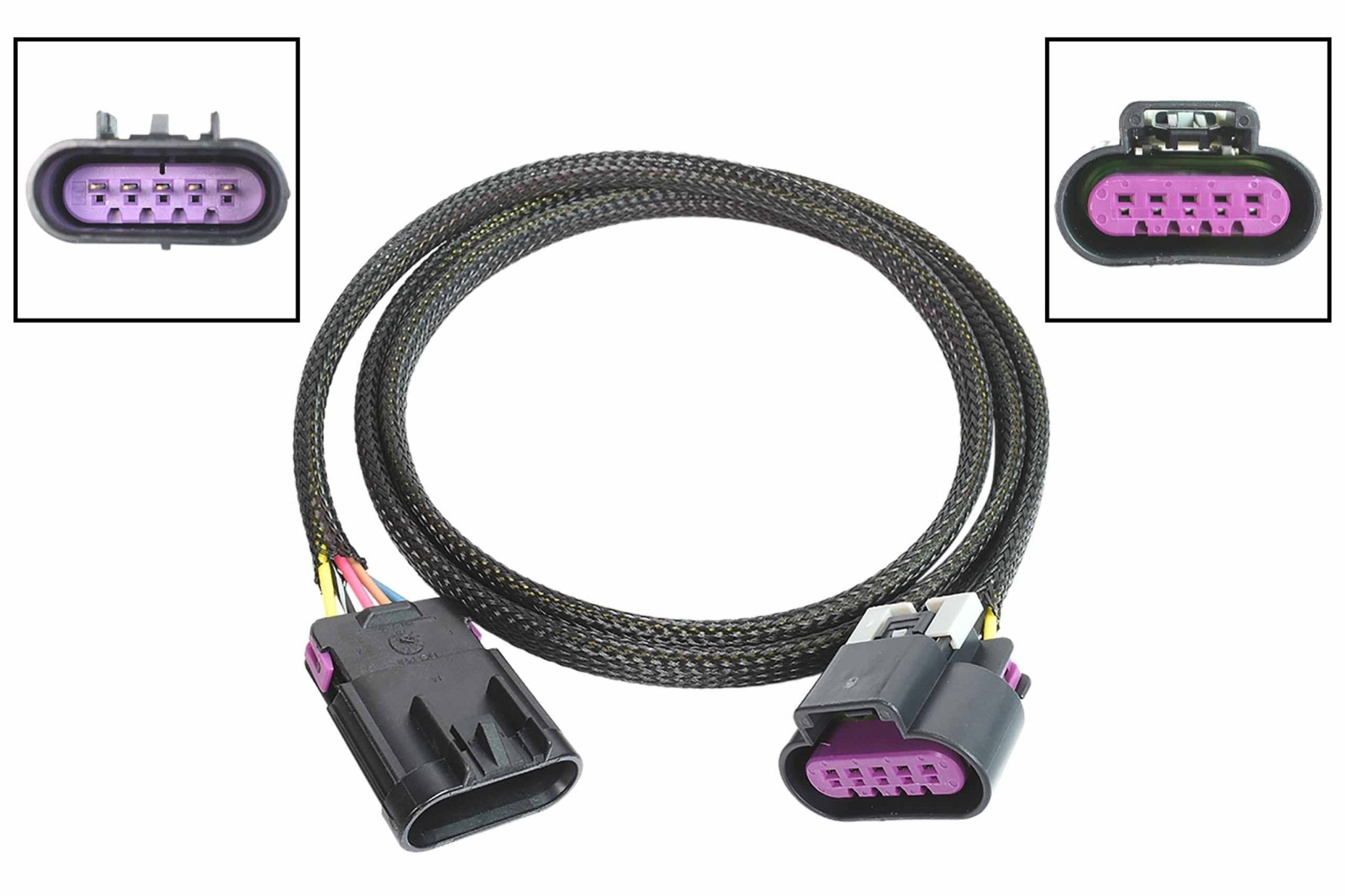 48" Wire Extension Harness LS3 Gen 4 MAF Mass Air Flow Sensor Card Style 6.2 L99 - ICT Billet WEMAF43 - 48