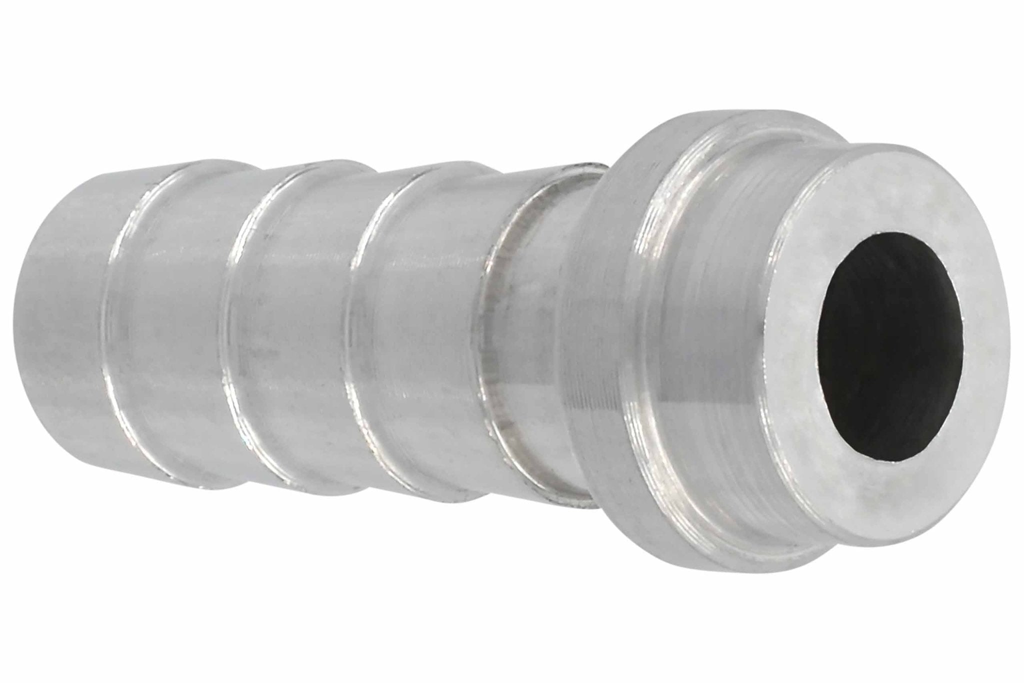 5/16" Aluminum Weld Barb - Weldable Fitting Nipple .3125" Hose - ICT Billet AN617 - 05