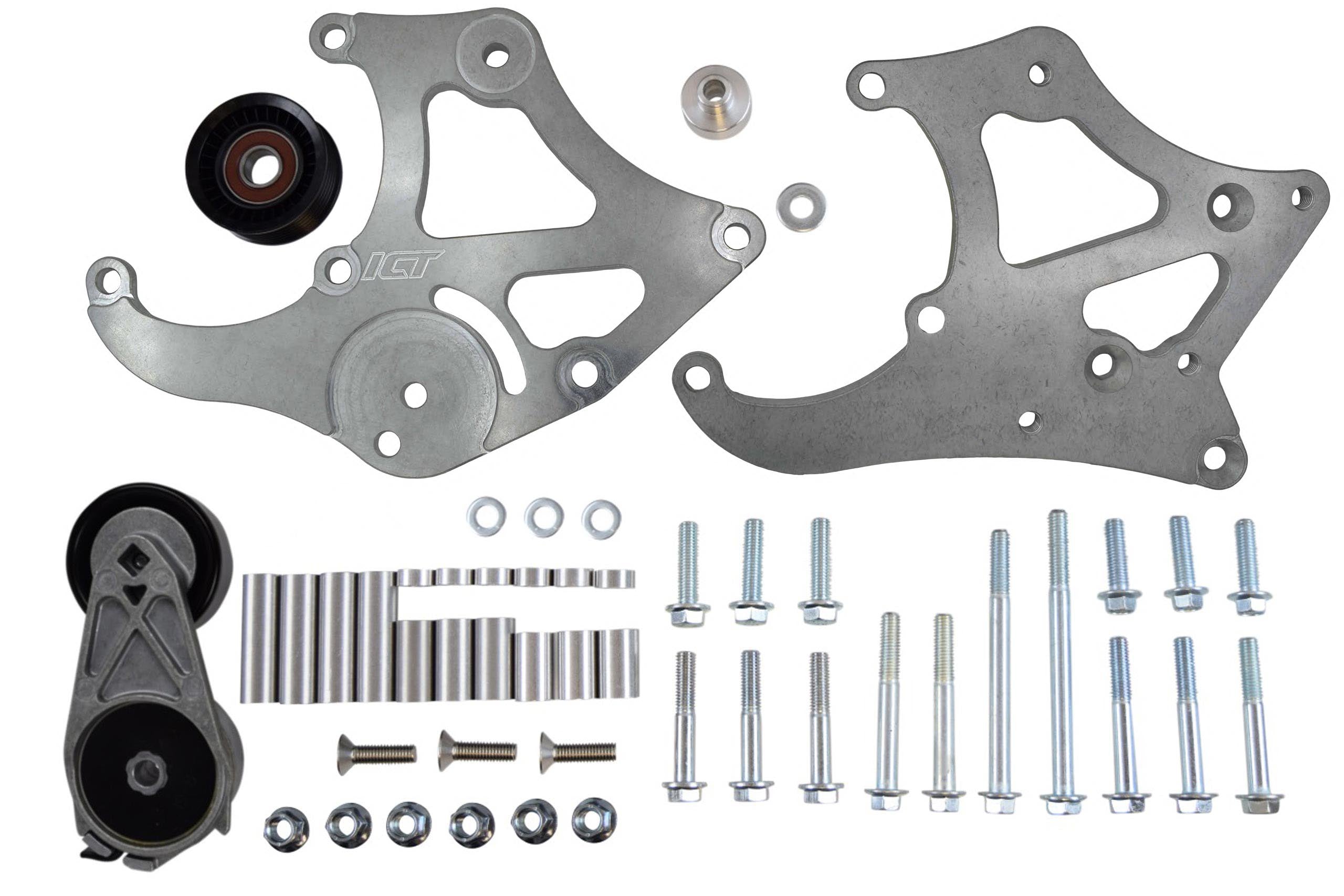 LS Corvette - Sanden 508 A/C Air Conditioner Compressor Bracket Kit LS AC GTO