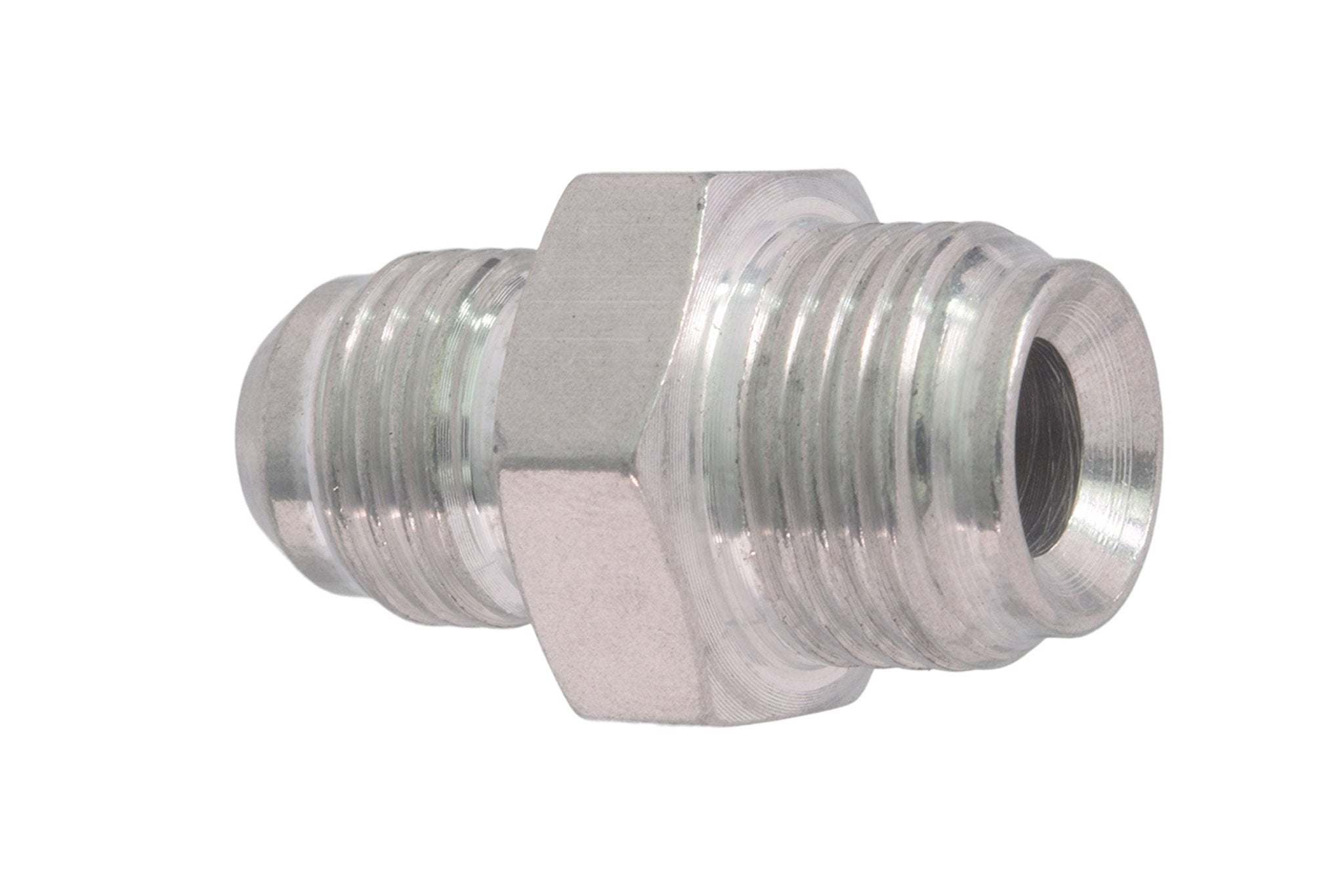 6an Male Flare to 5/8 - 18 Inverted Flare Power Steering Adapter Fitting - ICT Billet F06AN625IF