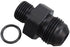  - 8AN Flare to 6 Oring ORB Male Fuel Pump Rail Adapter Fitting Flare Hose Black - ICT Billet F08AN060R