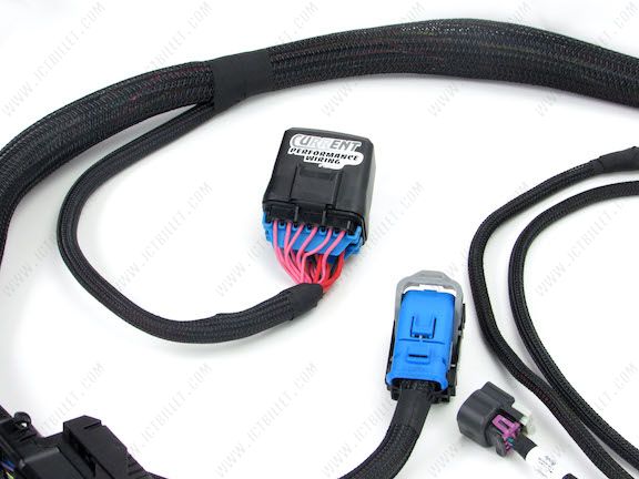 Cableado de rendimiento actual: arnés de cables de motor LSx 58x Gen 4 independiente 2007+ E38 DBW (inyector EV6 LS3 4.8L, 5.3L, 6.0L, 6.2L) Transmisión 4L60E