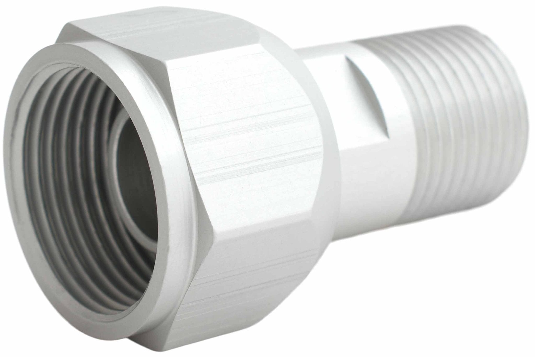 A/C Air Conditioning Adapter Fitting 12 (3/4) Female to 10 (5/8) Male - ICT Billet FAC12F10M