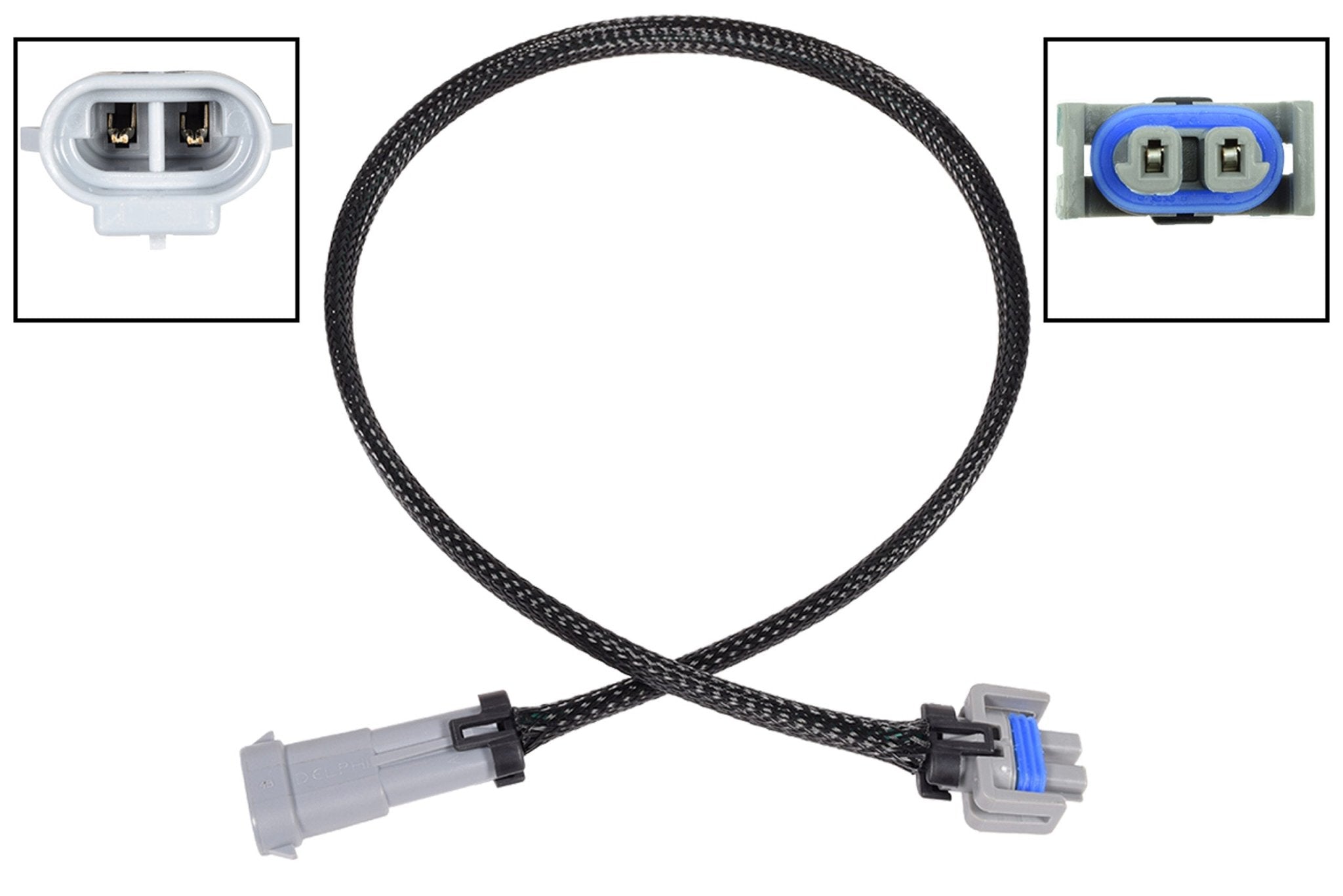 AC Compressor Clutch Wire Harness Extension 24" LS Vortec Relocation - ICT Billet WEACV30 - 24