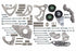 Alternator and Power Steering Relocation Bracket Kit LS1 Truck Spacing - ICT Billet 551569LS0WP - 3