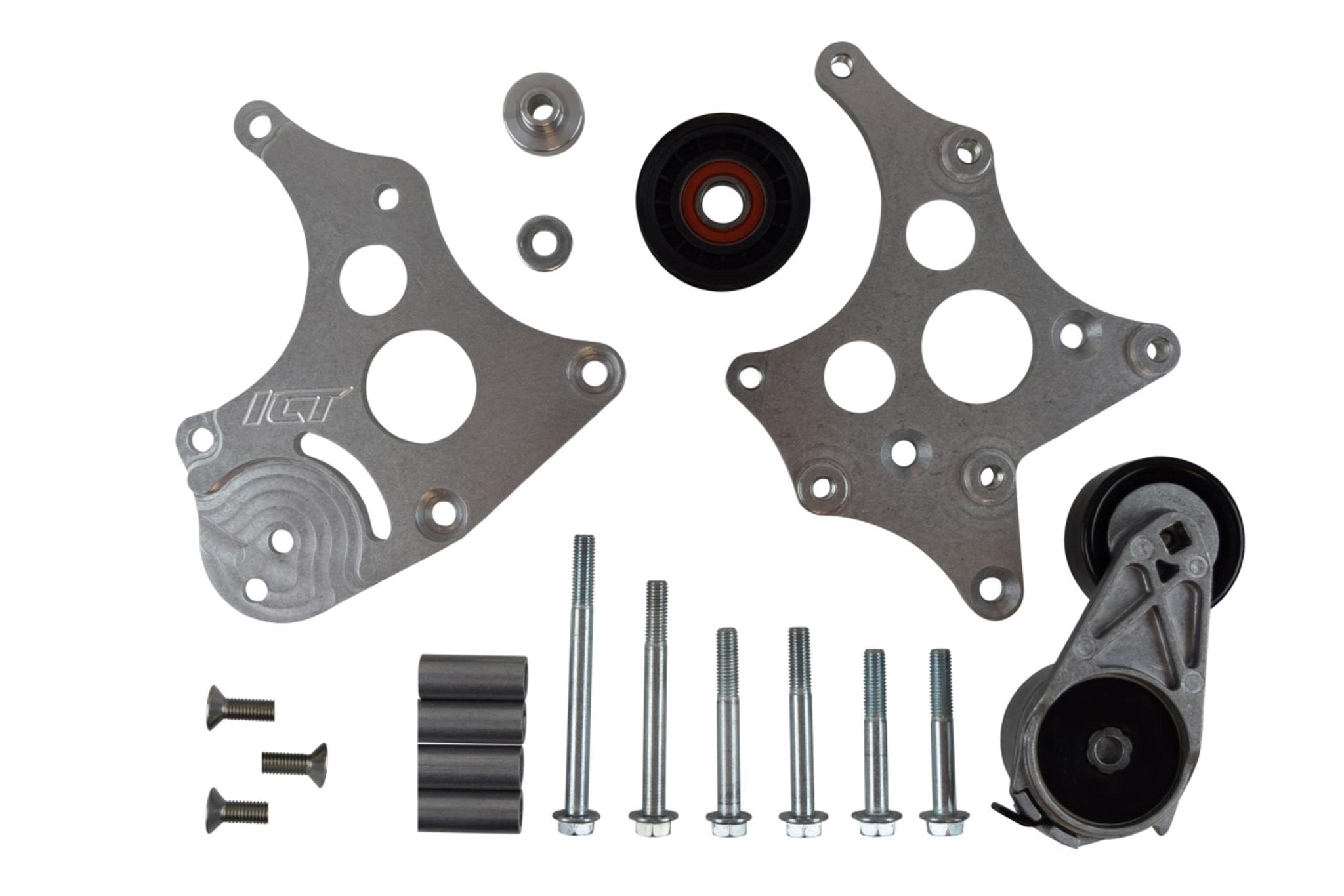 Alternator Bracket Kit Compatible with LS Corvette LSX LS1 LS2 LS3 LS7 LS6 LS9 CTS - V - ICT Billet 551750 - 1