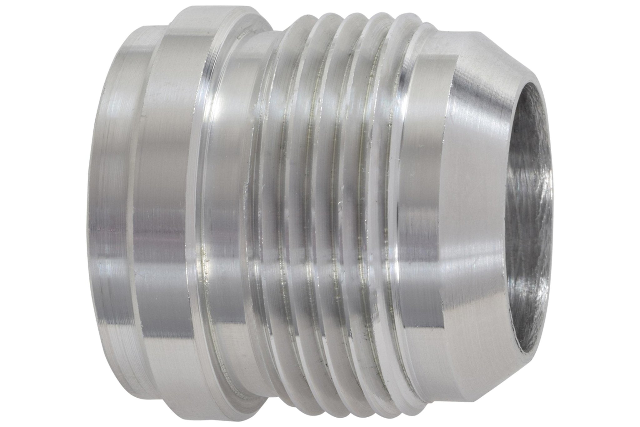 Aluminum - 16AN Weld On Bung Male Hose End Nipple Weldable 16 AN - ICT Billet AN970 - 16A