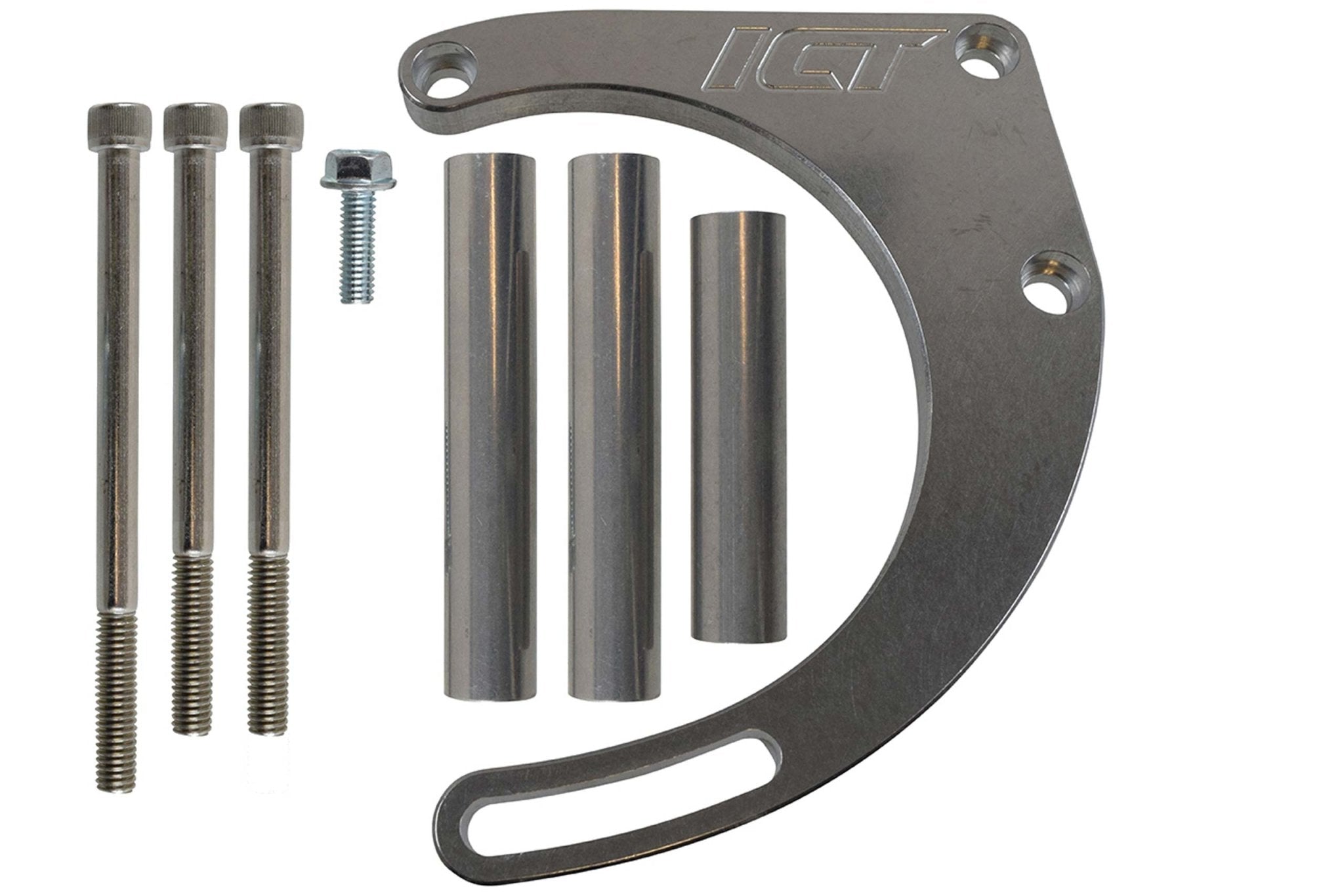 BBC Alternator & Power Steering Pump Accessory Drive Brackets Kit for Electric Water Pump - ICT Billet 551416