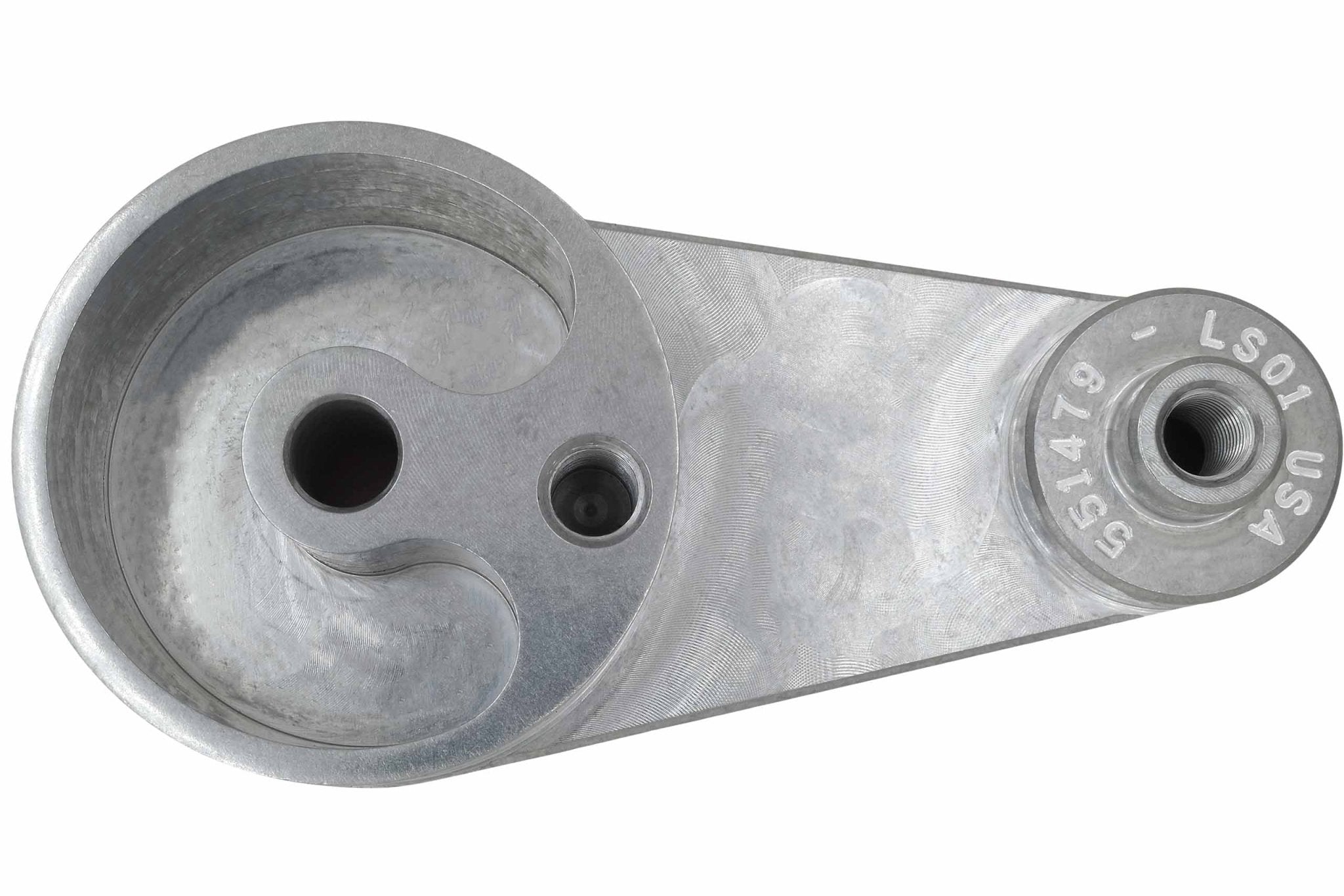 Billet Heavy Duty Single Bolt Manual Belt Tensioner - ICT Billet 551479 - LS01