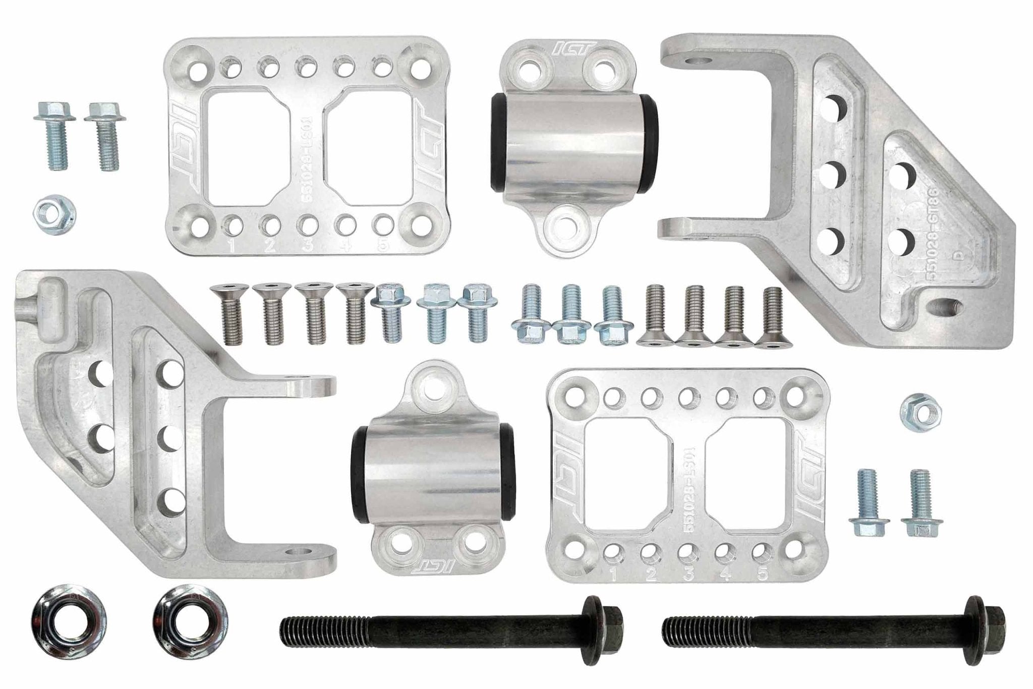 Billet LS Swap Engine Mount Kit FR - S BRZ GT86 - ICT Billet 551028 - GT86