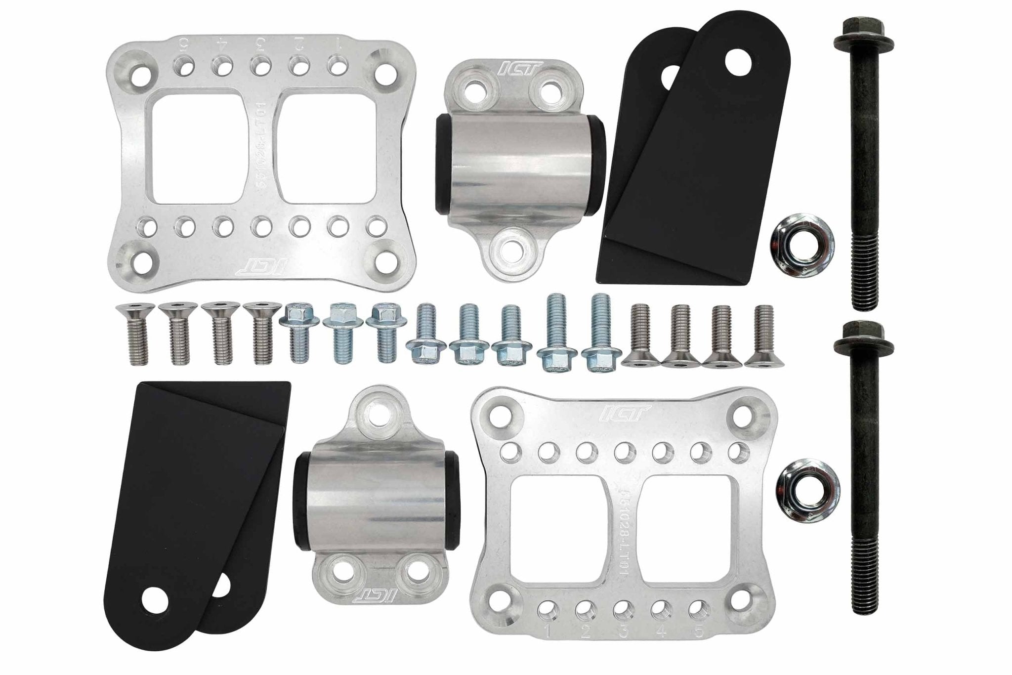 Billet LT Swap Universal Builders Motor Mount Kit - ICT Billet 551028 - LT01