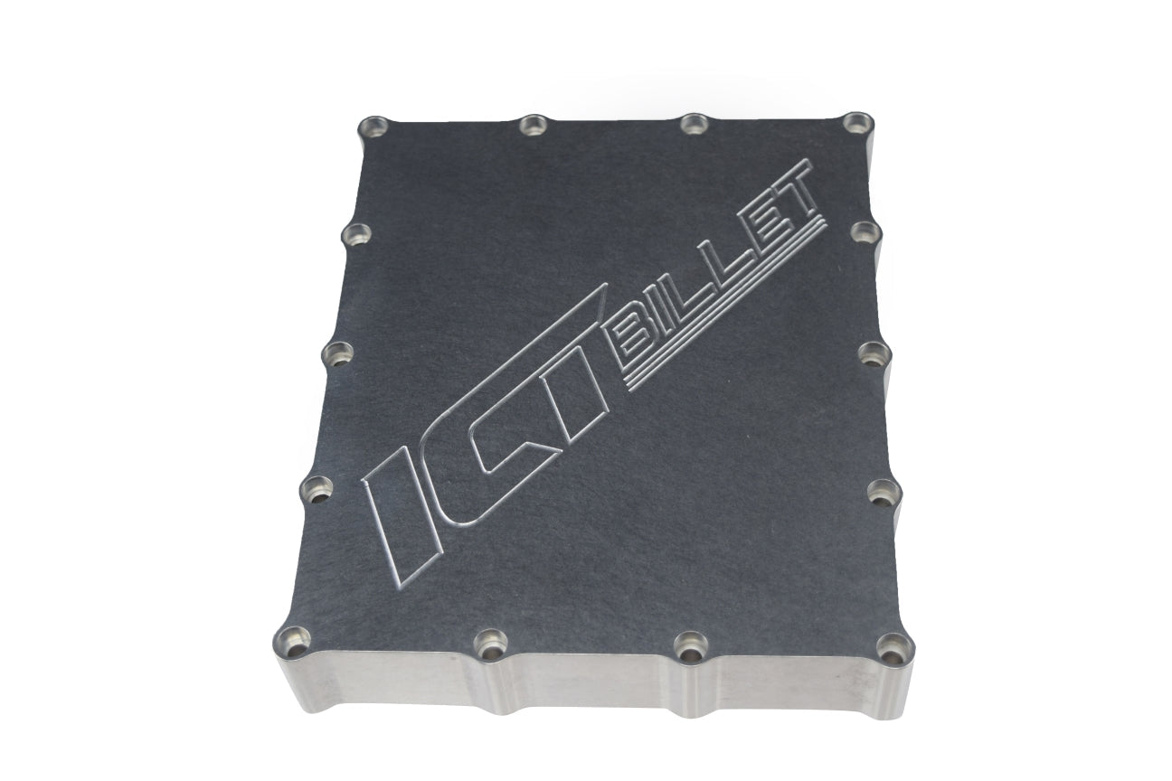 Billet Oil Pan W/ Pick Up Low Profile Suzuki GSXR 600 750 1000 2001 - 2005 - ICT Billet 551180P