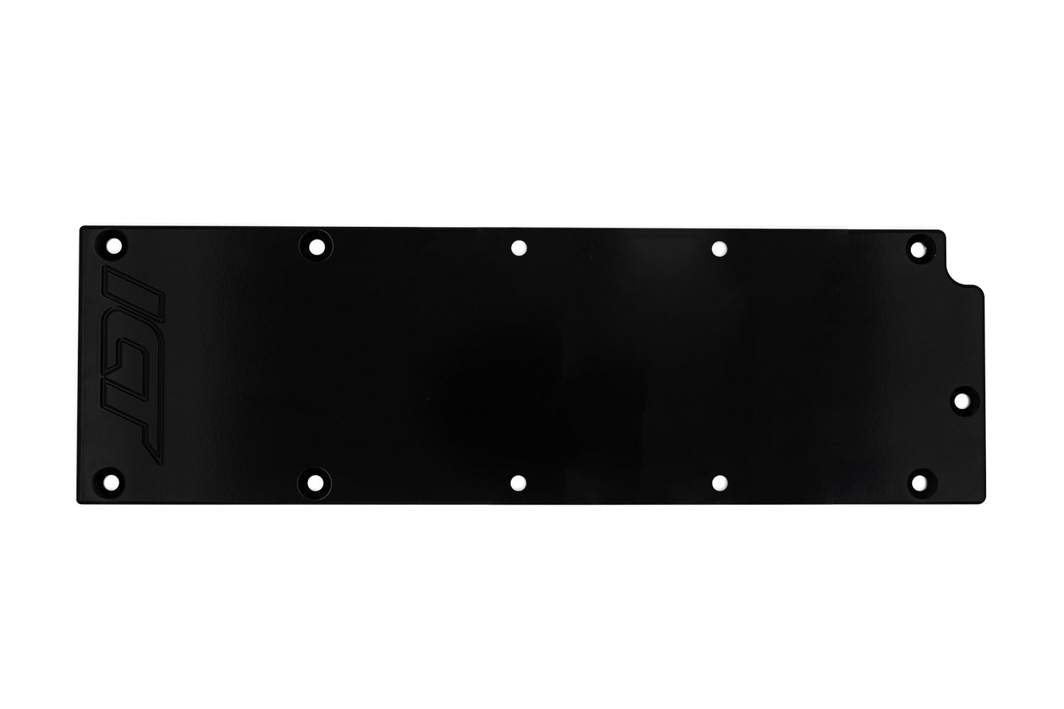 Black LS Gen 4 O - ringed Valley Pan Cover Plate for DOD Delete - ICT Billet 551605B