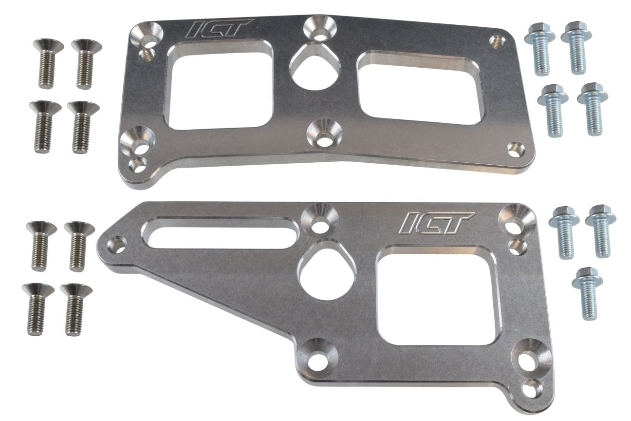 CTSV to Truck Engine Block Mount Adapter CTS - V Swap Plates Billet Bracket ICT - ICT Billet 551921