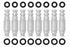 Dummy Mock Up Fuel Injectors Plugs LS2 Height - ICT Billet 551333 - LS2