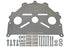 Engine Safe - Stand Adapter Plate Mopar LA B RB Hemi Heavy Duty Saver - ICT Billet 551876