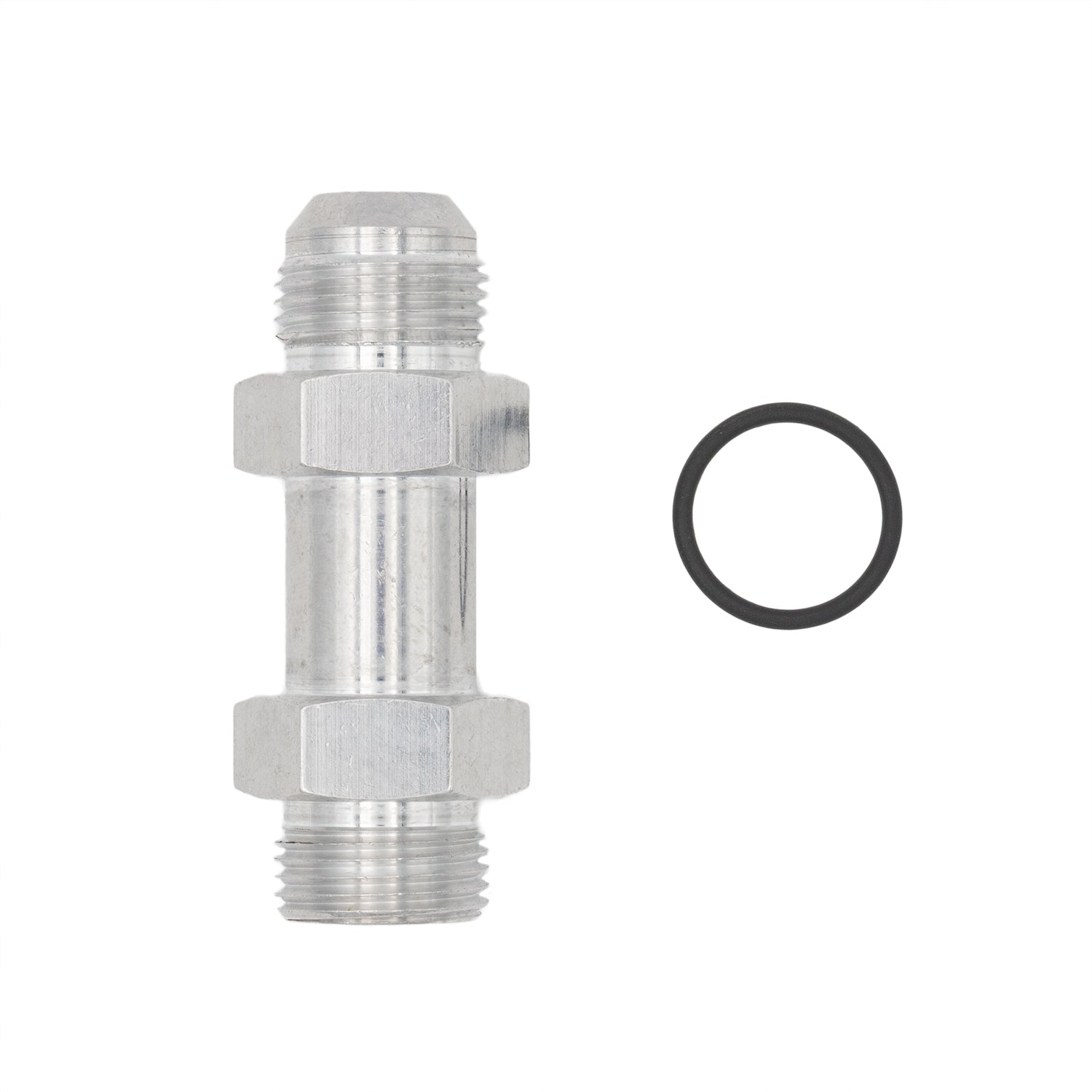 Extended length - 12AN flare to - 12AN Oring ORB Male Adapter Fitting - ICT Billet AN920 - 12 - 12XL