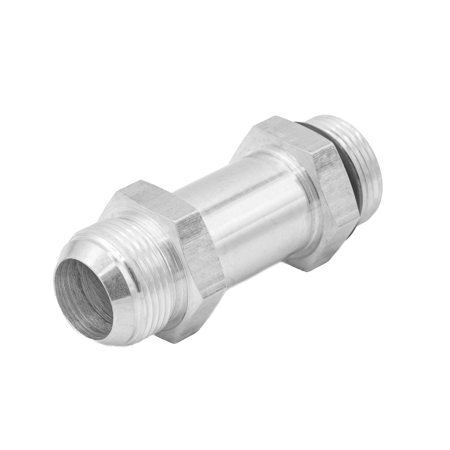 Extended length - 16AN flare to - 16AN Oring ORB Male Adapter Fitting - ICT Billet AN920 - 16 - 16XL