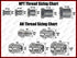 Extended length - 6AN flare to - 6AN Oring ORB Male Adapter Fitting - ICT Billet AN920 - 06 - 06XL