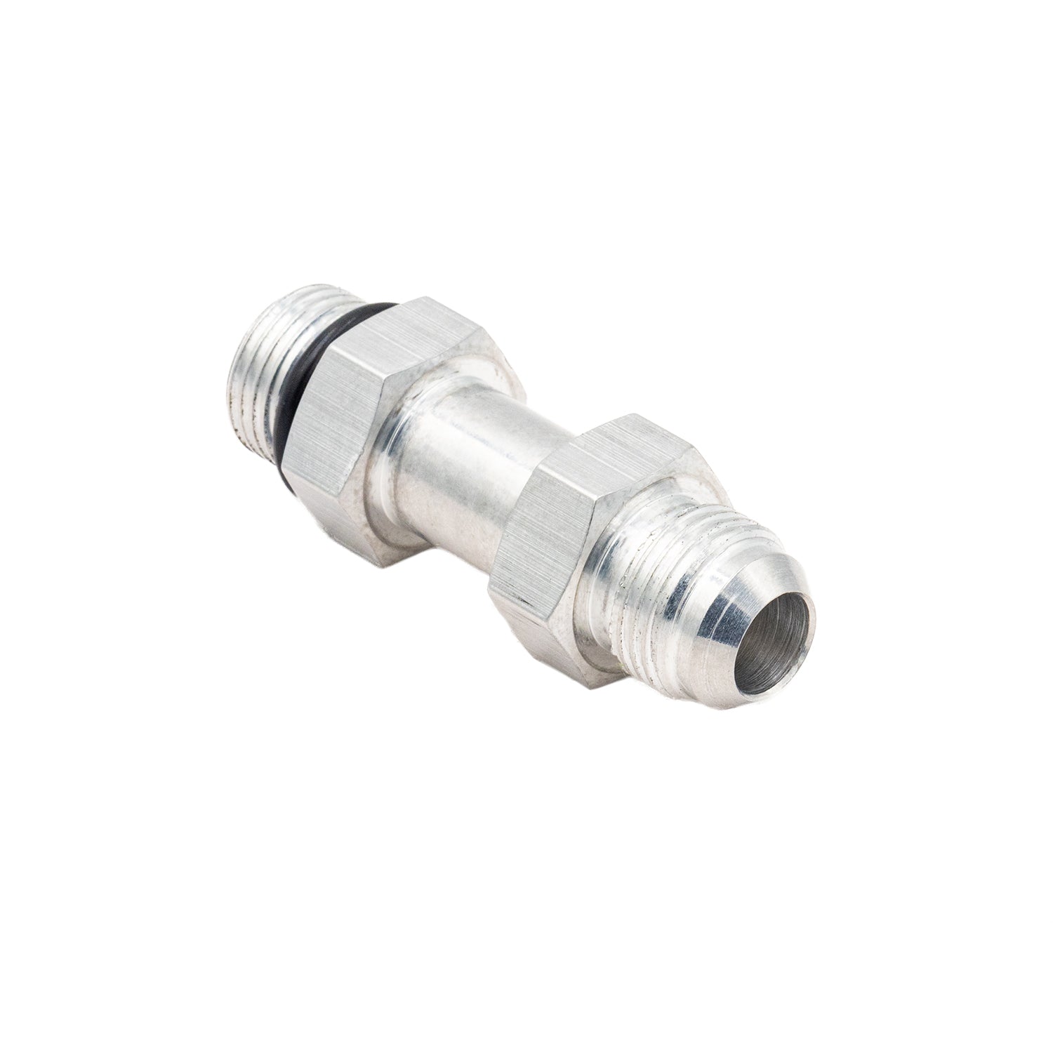 Extended length - 8AN flare to - 8AN Oring ORB Male Adapter Fitting - ICT Billet AN920 - 08 - 08XL