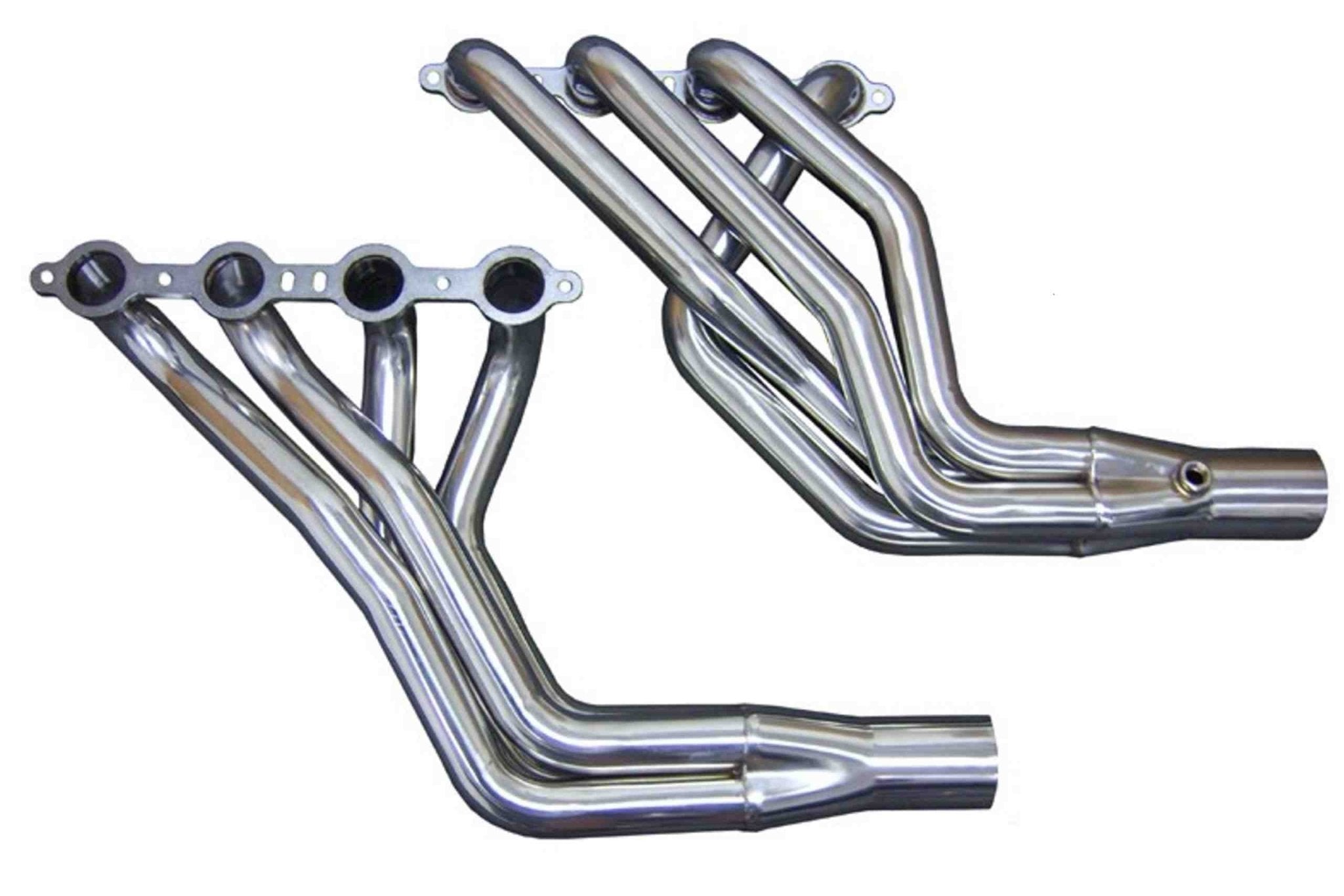 Fox Body Ford Mustang LS Swap Long tube Exhaust Headers Conversion - ICT Billet SPE - 25 - 1028