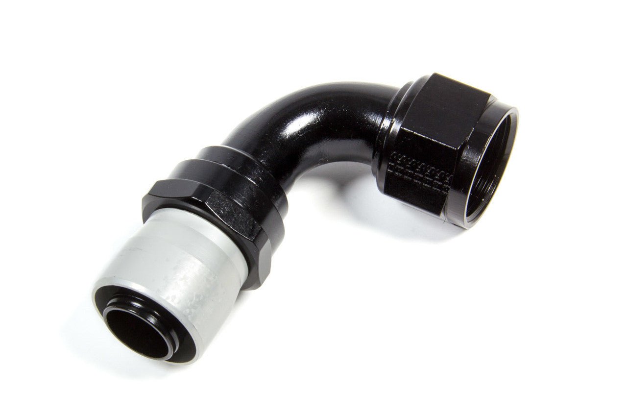 Fragola - 16 90 Degree Sport Crimp Hose End - Black - ICT Billet FRA - 3109016