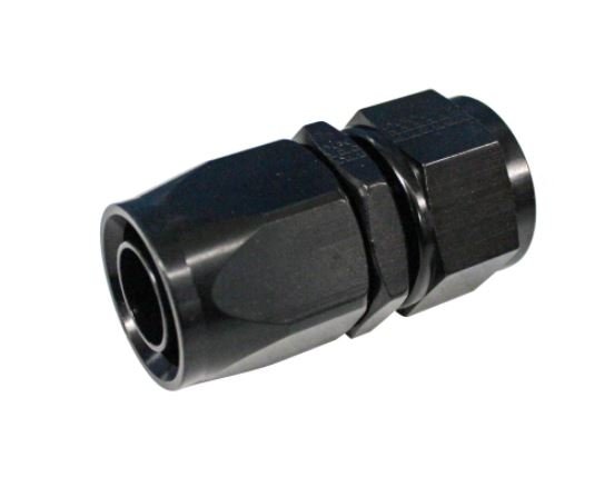 Fragola - 16AN Straight, Braided Hose End - Black - ICT Billet FRA - 220116 - BL