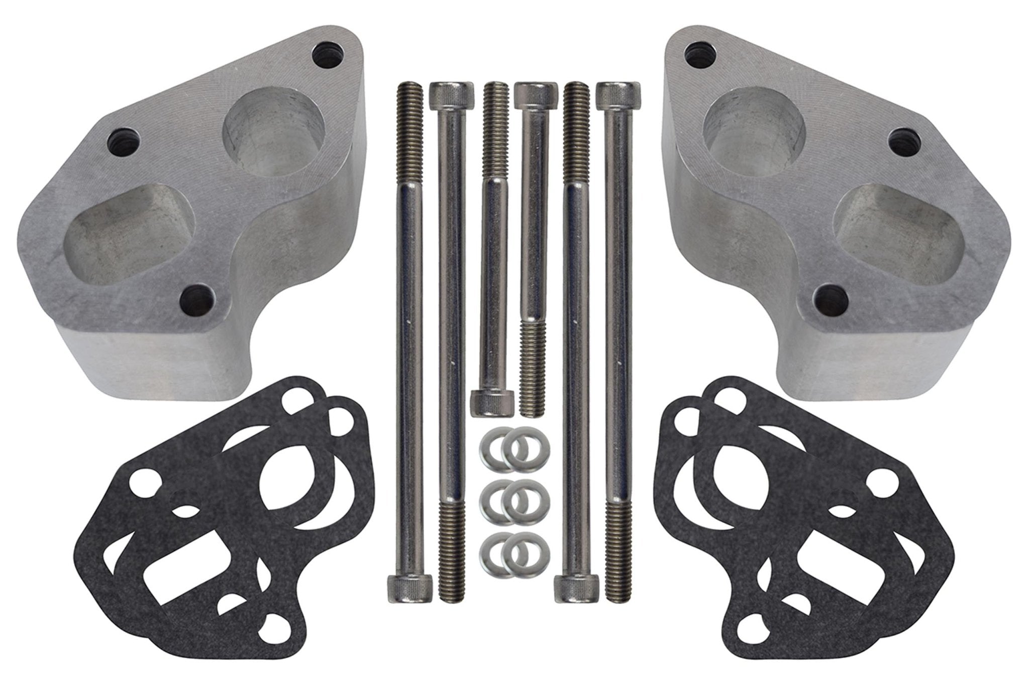 Gen V LT 2.37" Water Pump Spacer Kit Compatible with Corvette to Truck Adapter LT1 LT4 L83 L86 - ICT Billet 551755 - 237