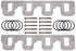 Gen V LT Cylinder Head to LS Gen IV Car / Truck Rectangle Port Intake Adapter - ICT Billet 551347 - LT - LS3