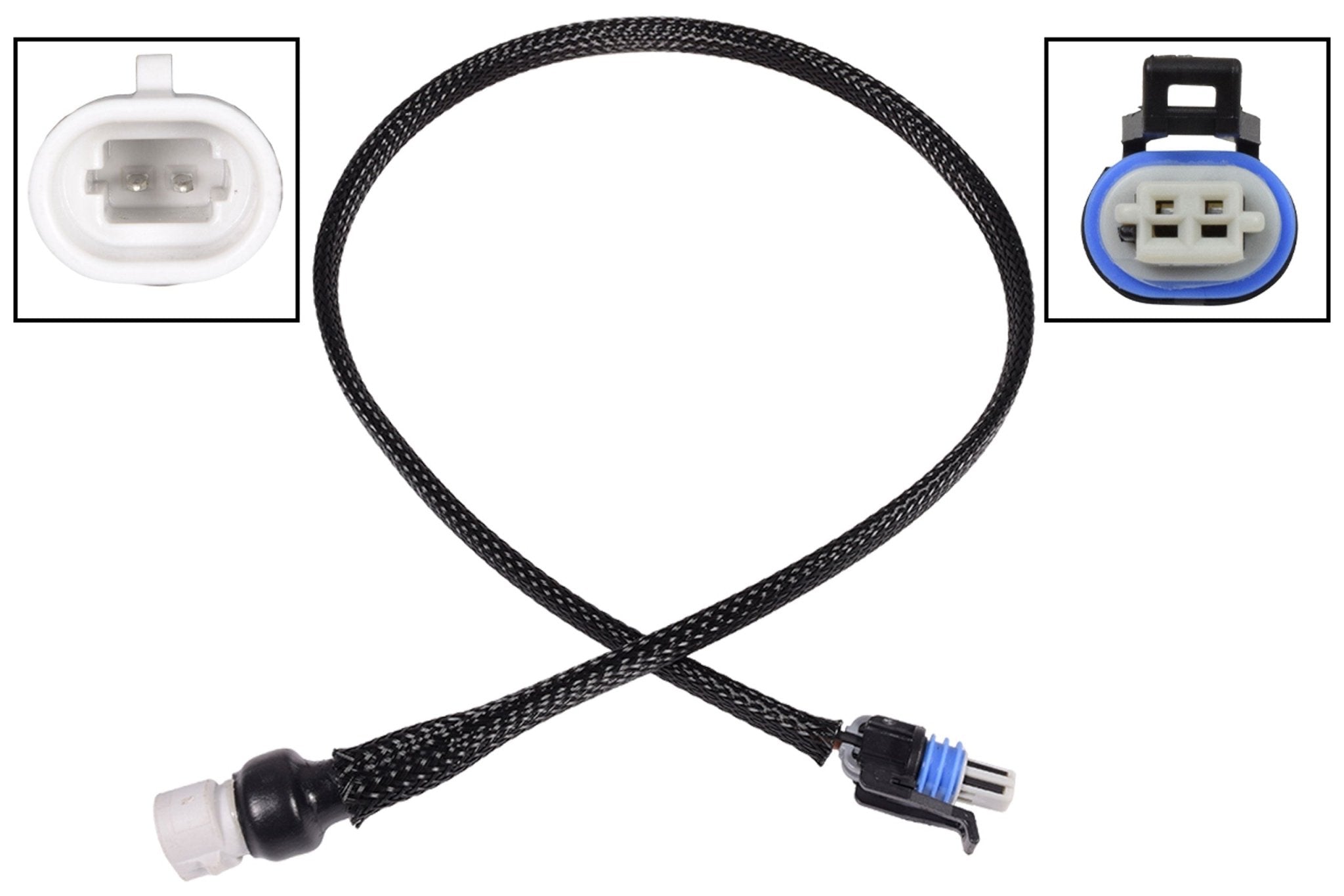 Intake Air Temperature Sensor Wire Harness Extension 24" Compatible with LS Vortec Relocation - ICT Billet WEIAT30 - 24