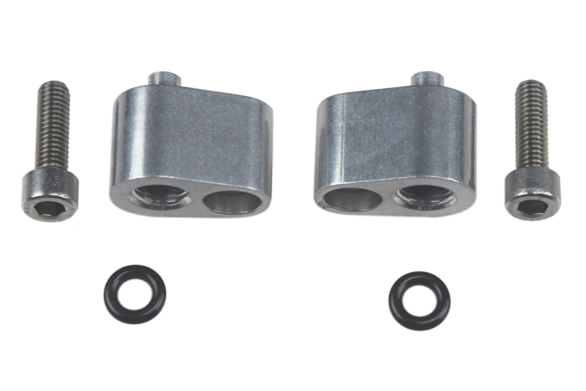 LS 1/8" Coolant / Steam Port - Top Exit Cylinder Head Crossover Tube Adapters LS1 - ICT Billet 551679