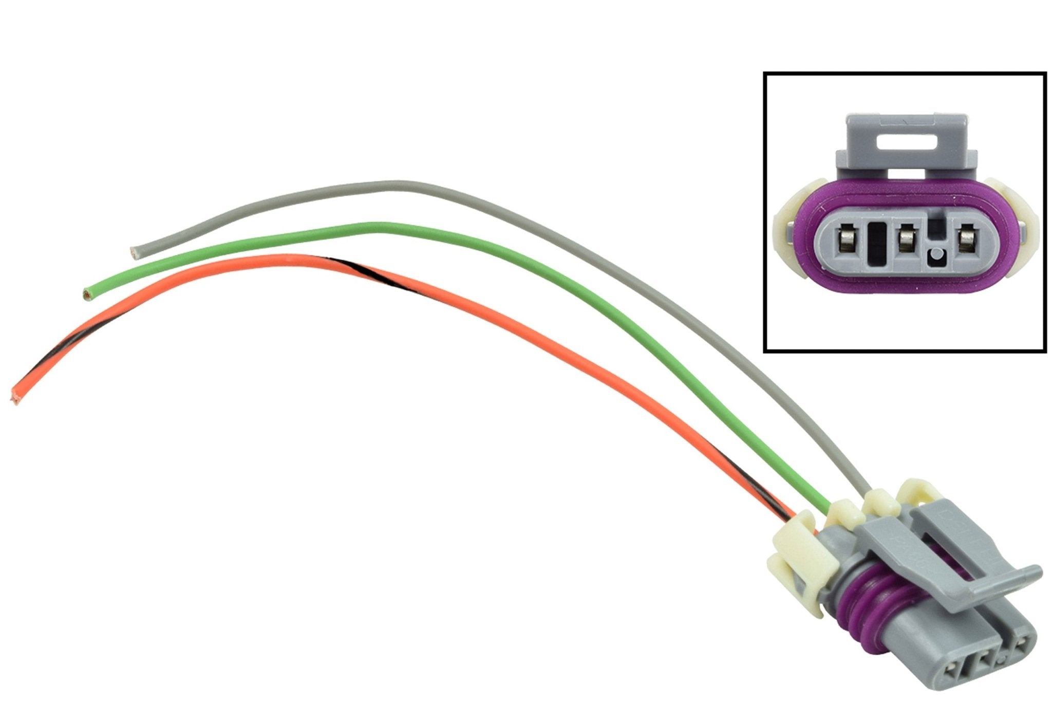 LS 3 - Wire Gen 3 MAP Sensor Manifold Absolute Pressure Connector Harness Pigtail - ICT Billet WPMAP30