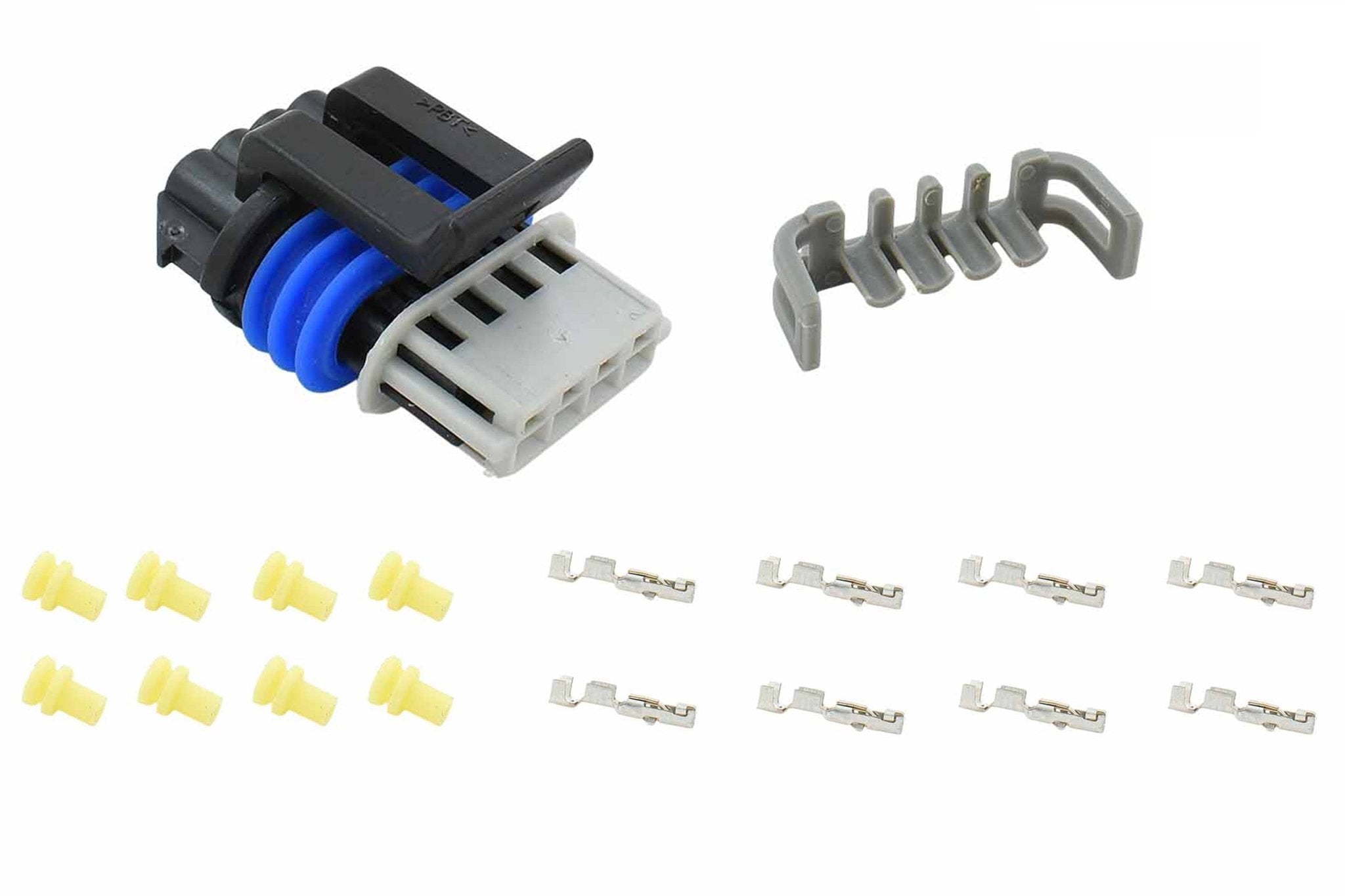 LS 4 - Wire Ignition Coil Harness Connector Component Kit D510C D581 D514A D585C Square - ICT Billet WCCIL30