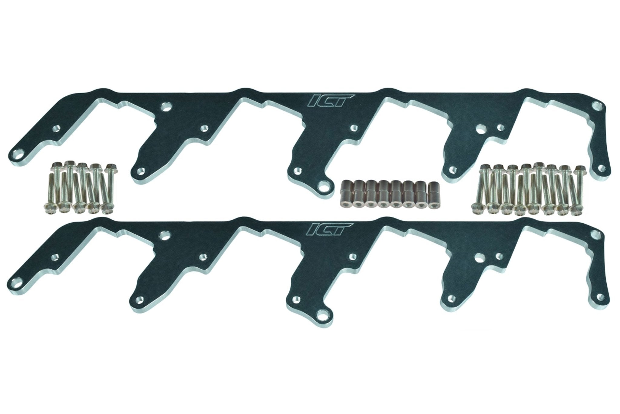 LS Billet Coil Brackets Compatible with Holley EFI Coil Packs LS1 - ICT Billet 551575