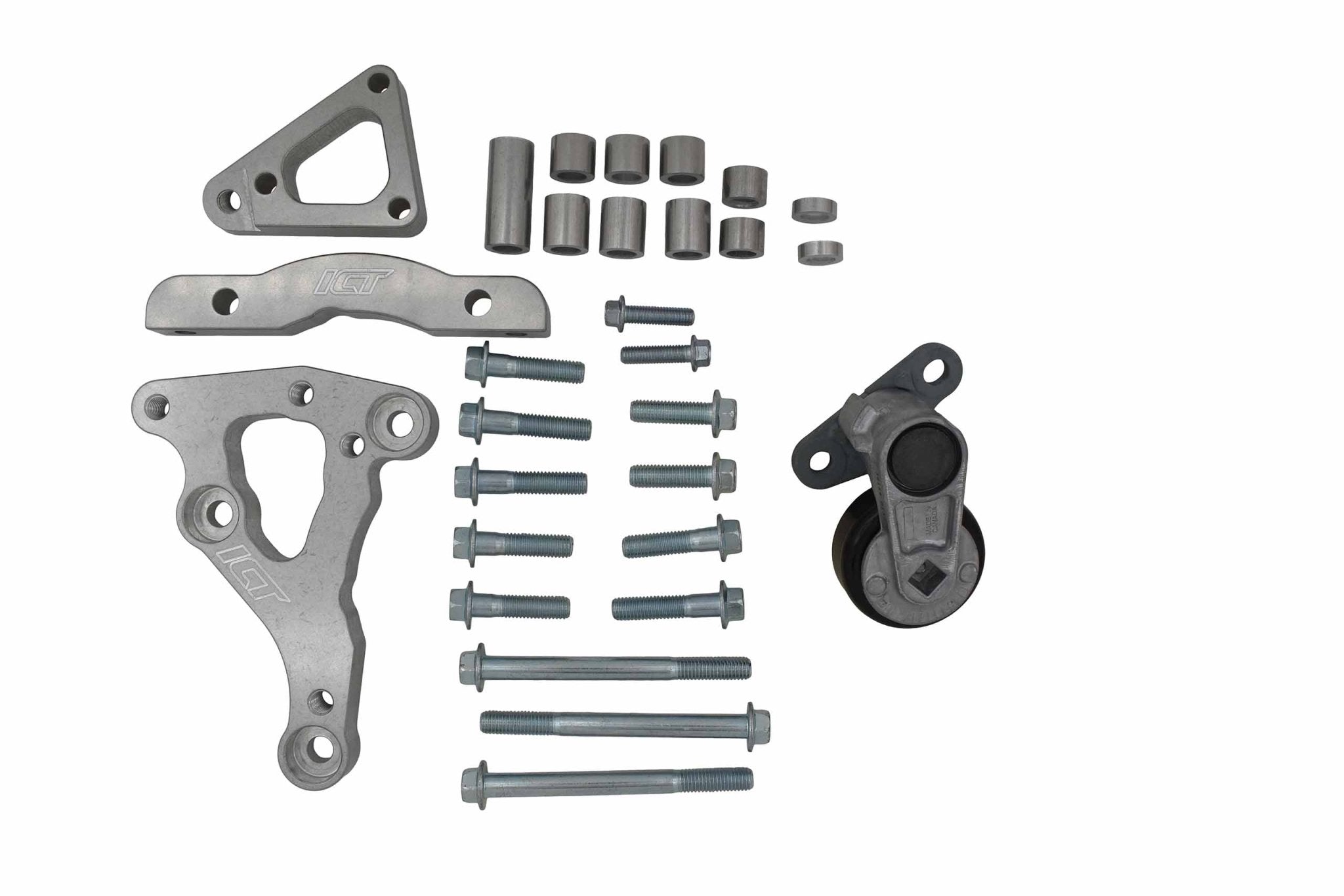 LS Camaro - AC Bracket for OEM Nissan 350Z AC Compressor LS1 - ICT Billet 551846 - LS01 - 2