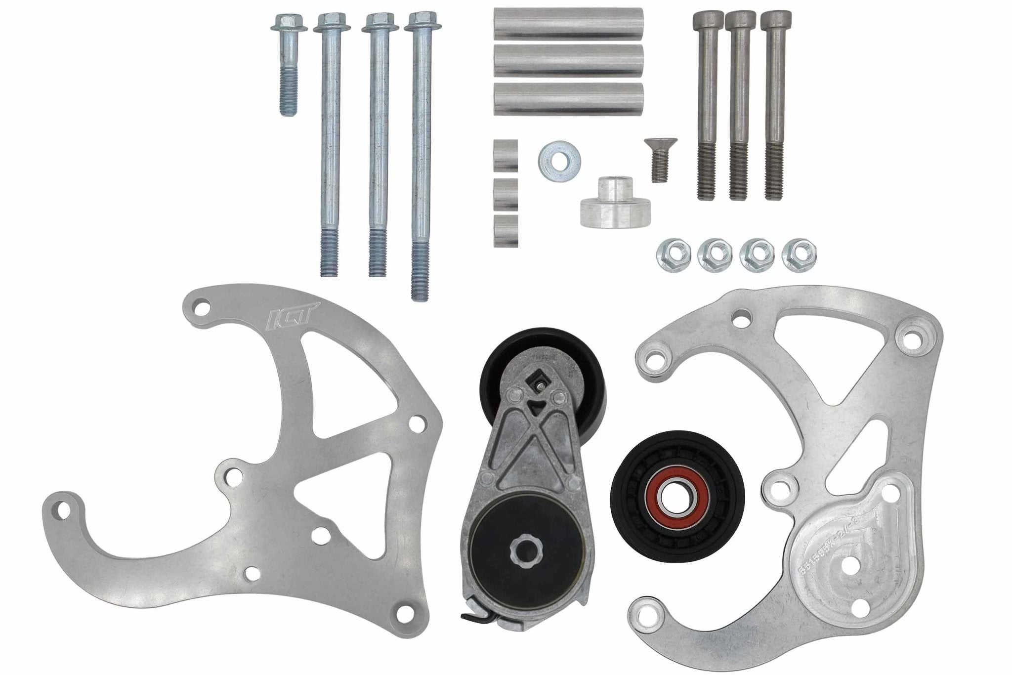 LS Camaro R4 A/C Compressor Bracket Kit - ICT Billet 551585X - 2